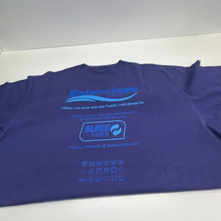 Balenciaga Balenciaga Balenciaga Men's Retro Print Loose Tee -2507 Size US XS / EU 42 / 0 - 8 Thumbnail