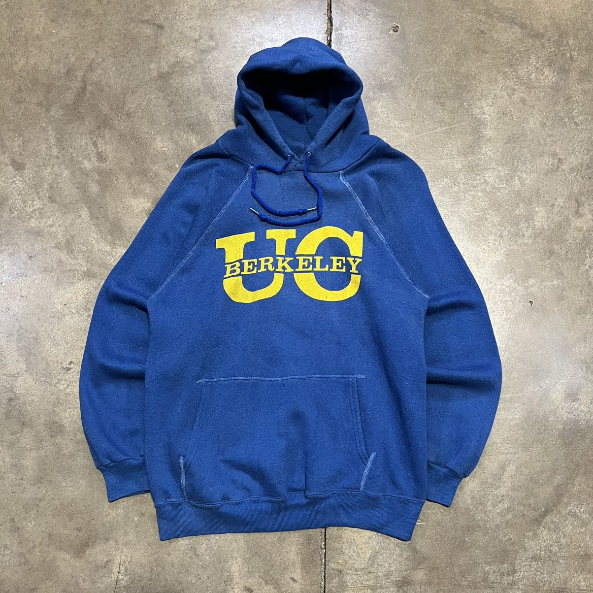 Vintage Vintage 80s UC Berkeley Hoodie Sweatshirt College Raglan USA Size US S / EU 44-46 / 1 - 3 Thumbnail
