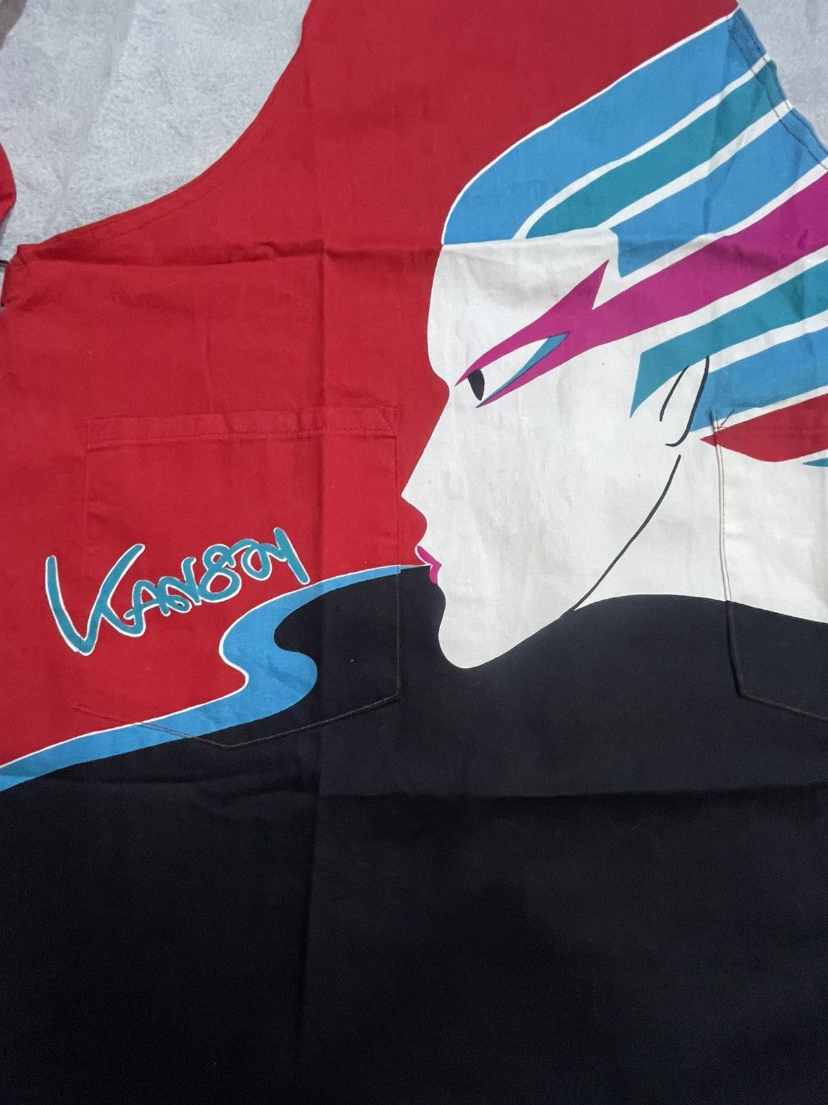 Kansai Yamamoto Kansai Yamamoto Graphic Apron Vintage Size ONE SIZE - 3 Thumbnail