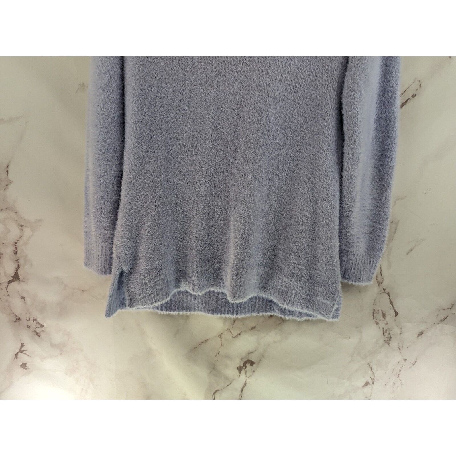 Boston Proper Boston Proper Sweater Womens Medium Purple Eyelash Slouchy Size M / US 6-8 / IT 42-44 - 7 Thumbnail