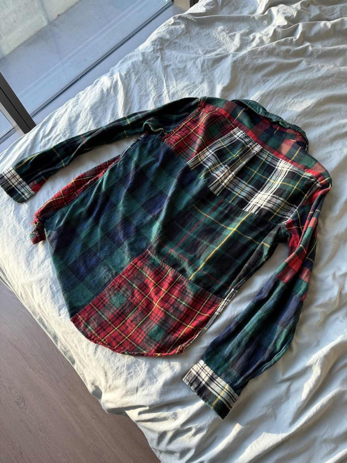 Ralph Lauren Palace Ralph Lauren BD Shirt Pieced Flannel Size US S / EU 44-46 / 1 - 3 Thumbnail