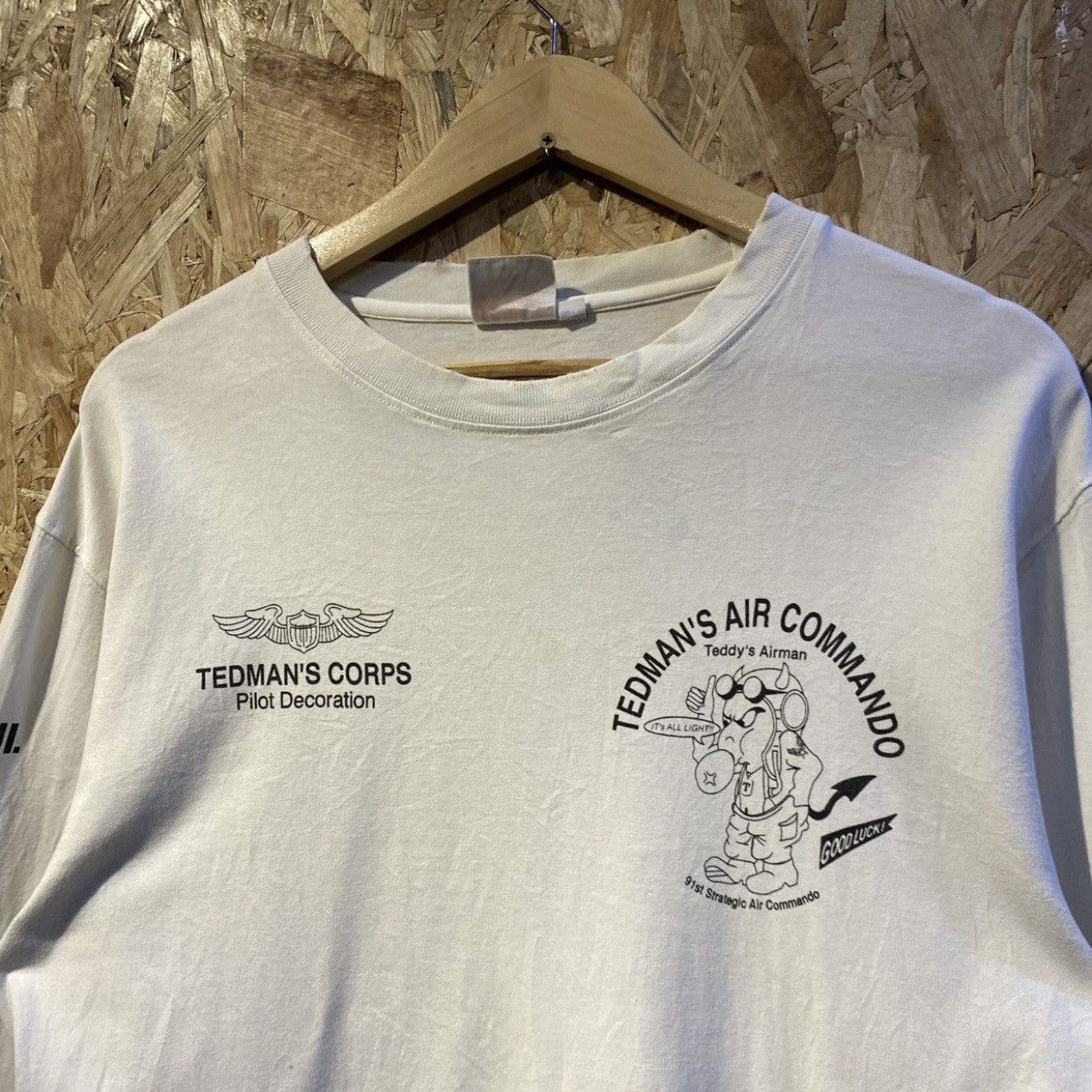 Tedman RARE🔥VINTAGE TEDMAN WORLD WAR II US AIR FORCE PILOT SHIRTS Size US L / EU 52-54 / 3 - 6 Thumbnail