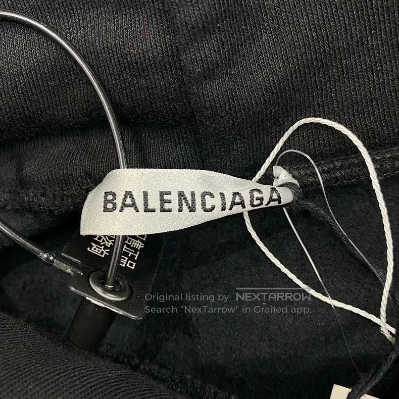 Balenciaga Balenciaga Layered Double Hem Hoodie Size US S / EU 44-46 / 1 - 6 Thumbnail