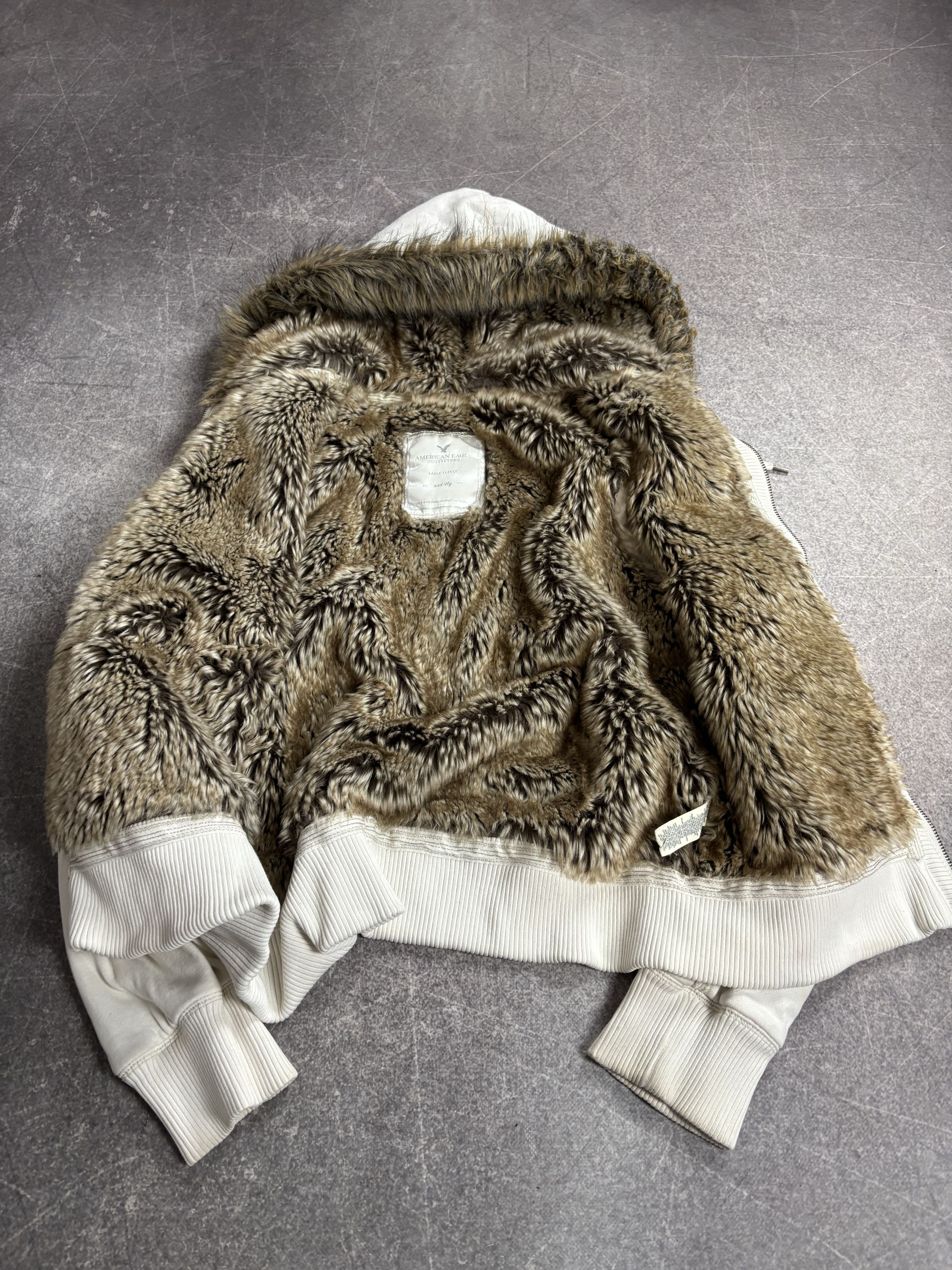 American Eagle Outfitters If Six Was Nine LGB Style Fur Zip Hoodie American Eagle Size US M / EU 48-50 / 2 - 5 Thumbnail