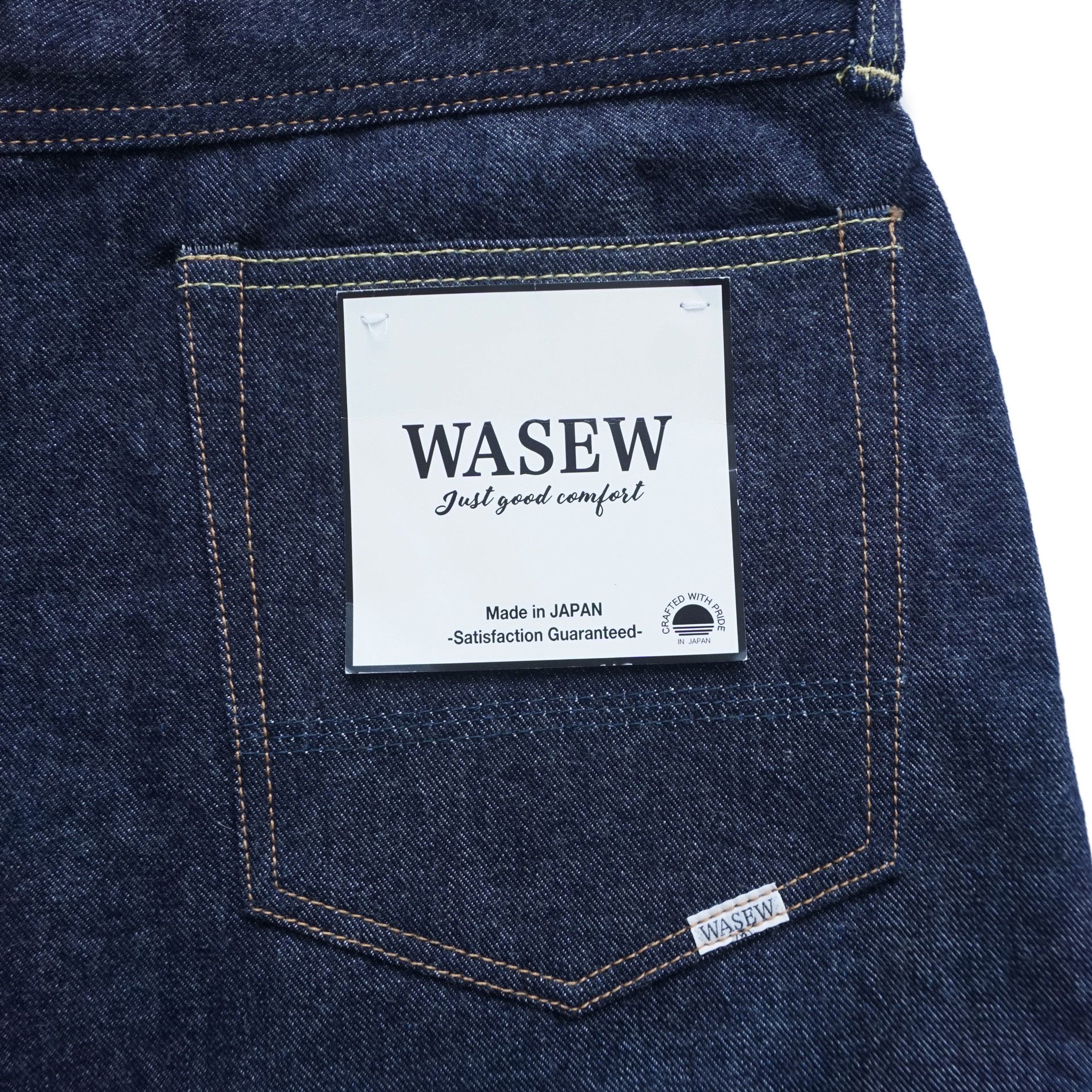 Japanese Brand WASEW 0110 W34 x L32 LHT Japanese Selvedge Jeans Size US 34 / EU 50 - 13 Thumbnail