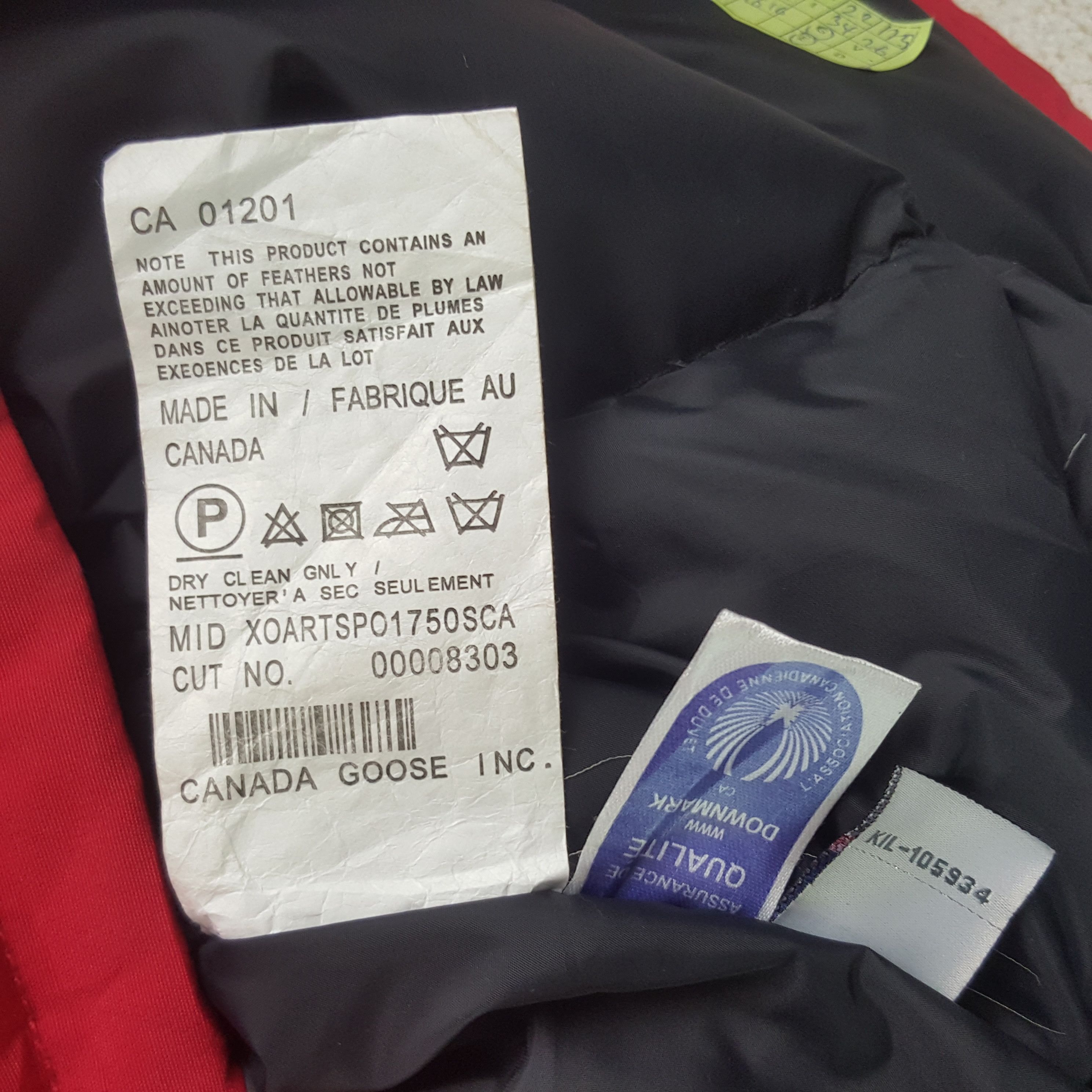 Designer × Vintage Vintage Canada Goose Puffer Jacket With Hoodie Size S / US 4 / IT 40 - 9 Thumbnail