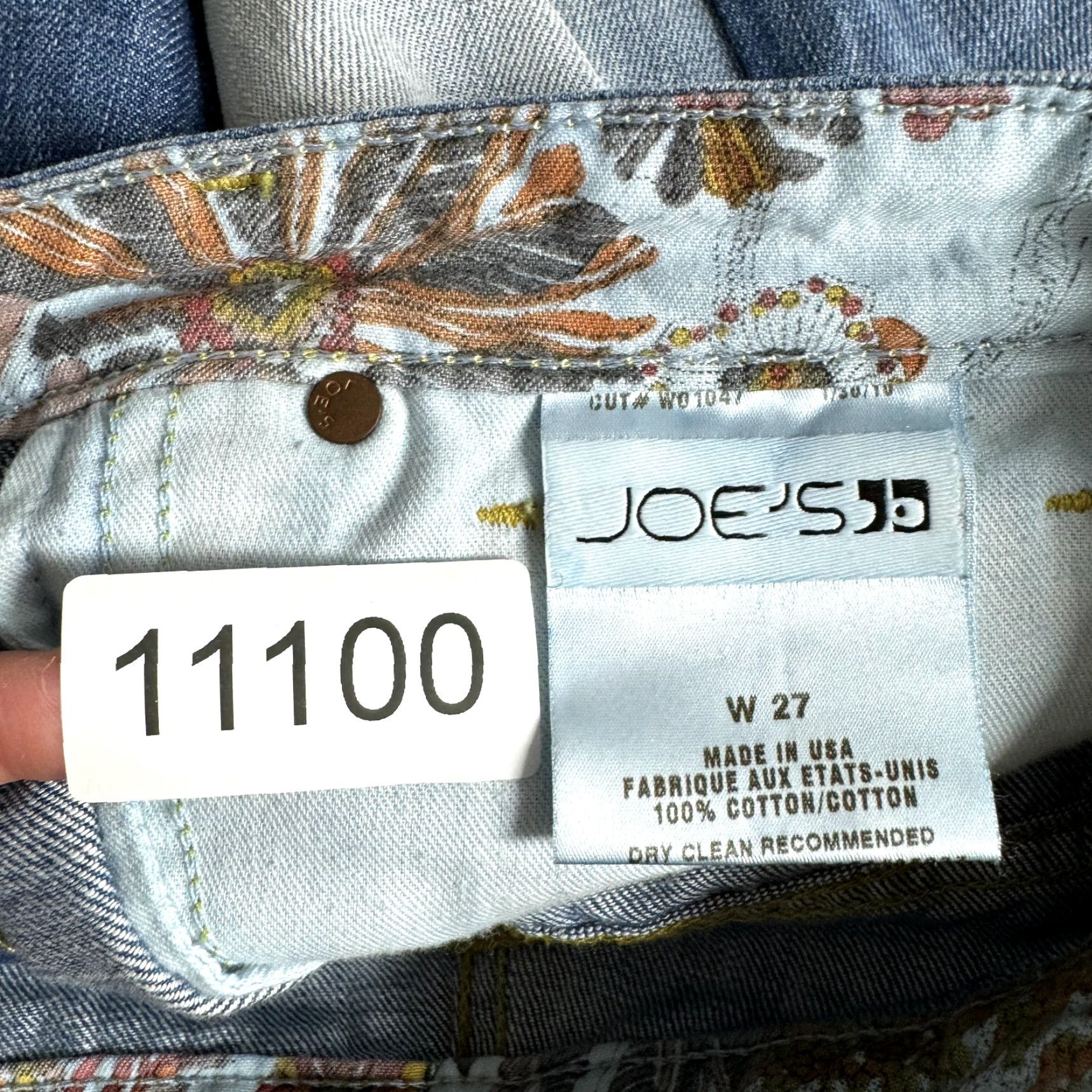 Vintage VINTAGE Joe's Jeans Denim Mini Skirt 10 29 Large Low Rise Distressed Blue Women's 90s Size 36" / US 14 / IT 50 - 7 Thumbnail
