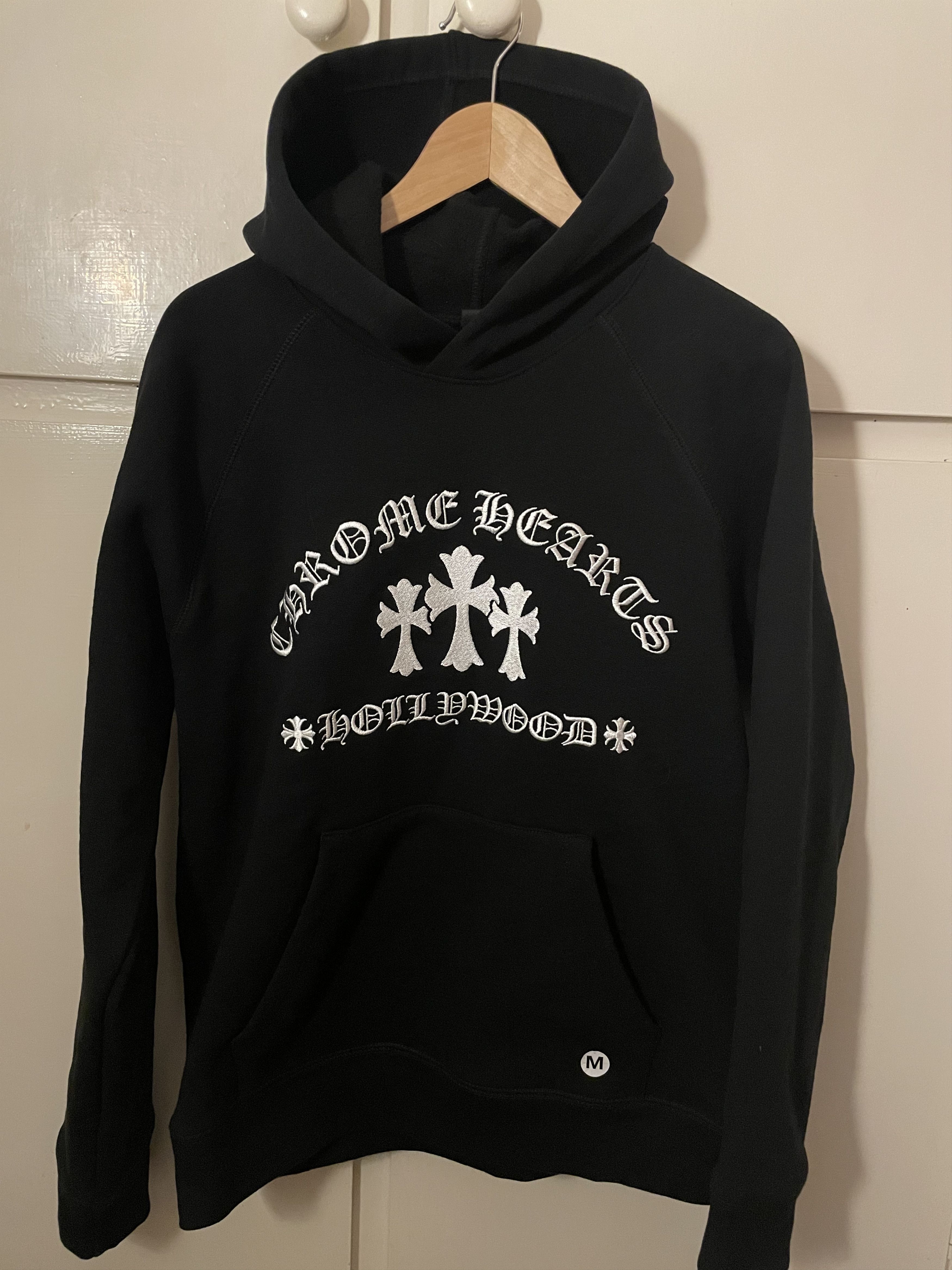 Chrome Hearts Three Cross hoodie | Grailed