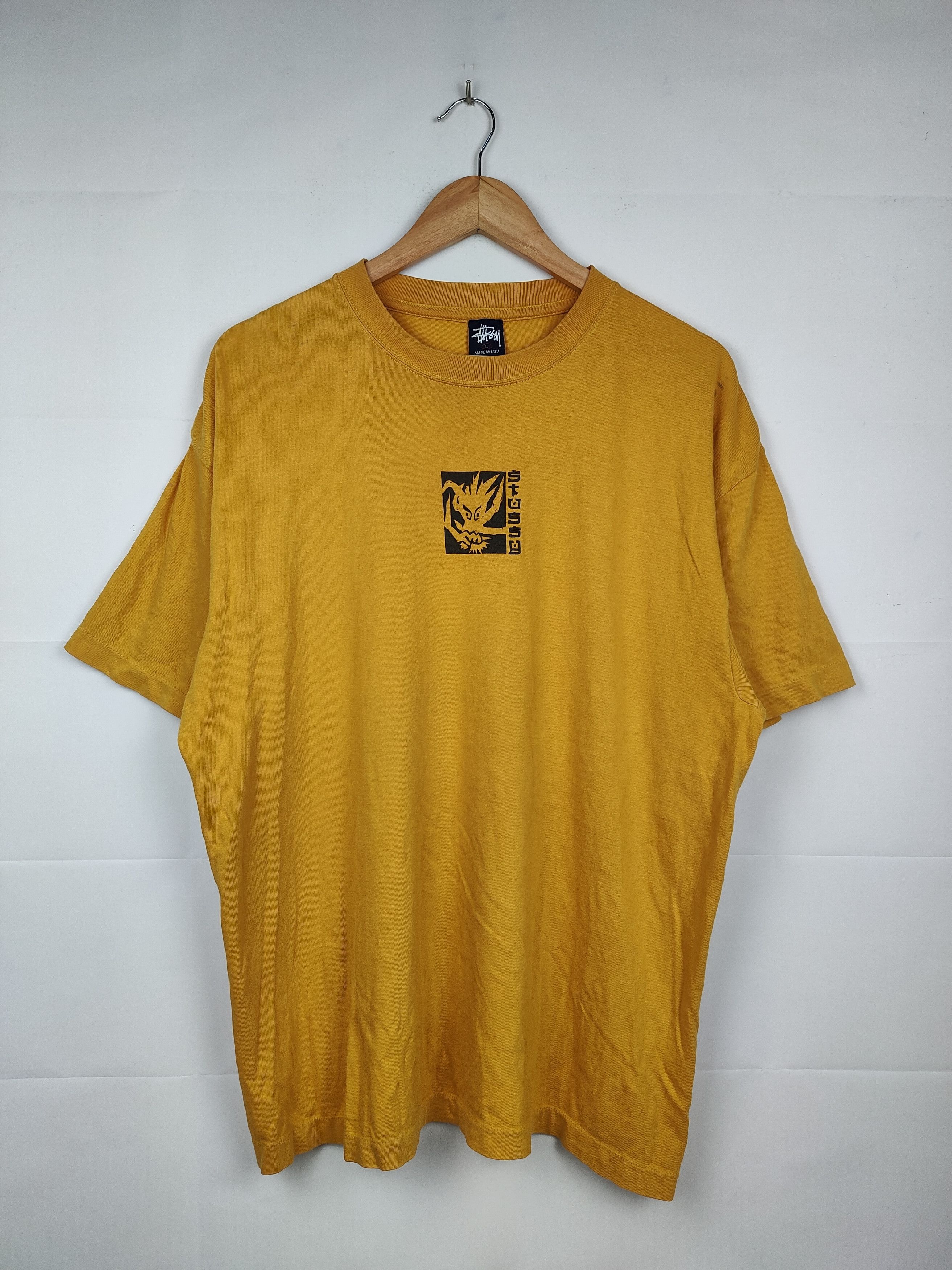 Stussy × Vintage Vintage 90s Stussy Dragon Shirt Size US L / EU 52-54 / 3 - 2 Thumbnail