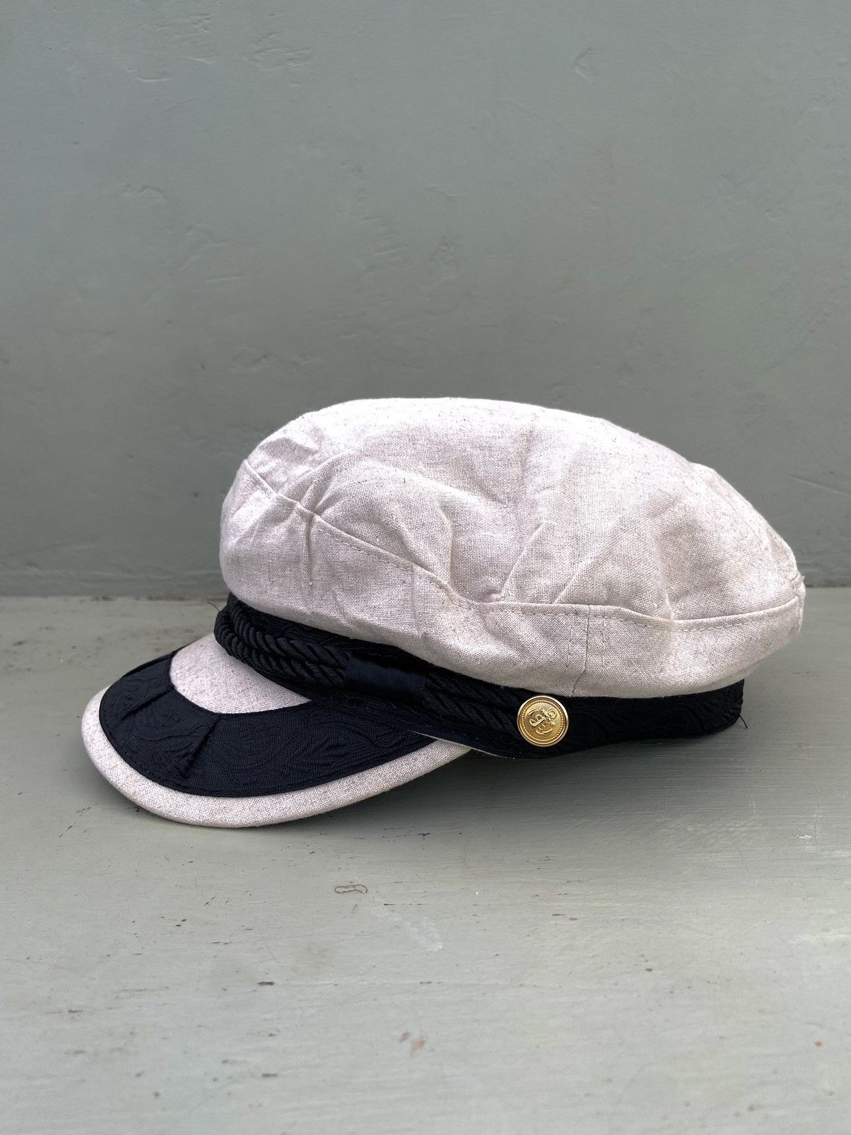 Le Grande Bleu (L.G.B.) 2000s moussy japanese style hat Size ONE SIZE - 1 Thumbnail