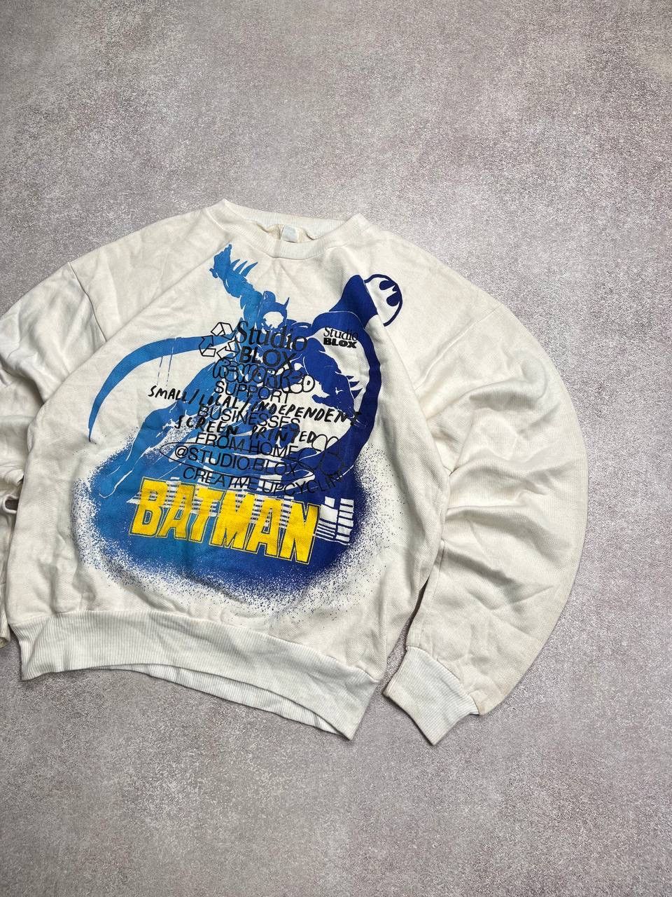 DC Comics Vintage Batman DC Comics Boxy Crewneck Sweatshirt L Size US L / EU 52-54 / 3 - 2 Thumbnail
