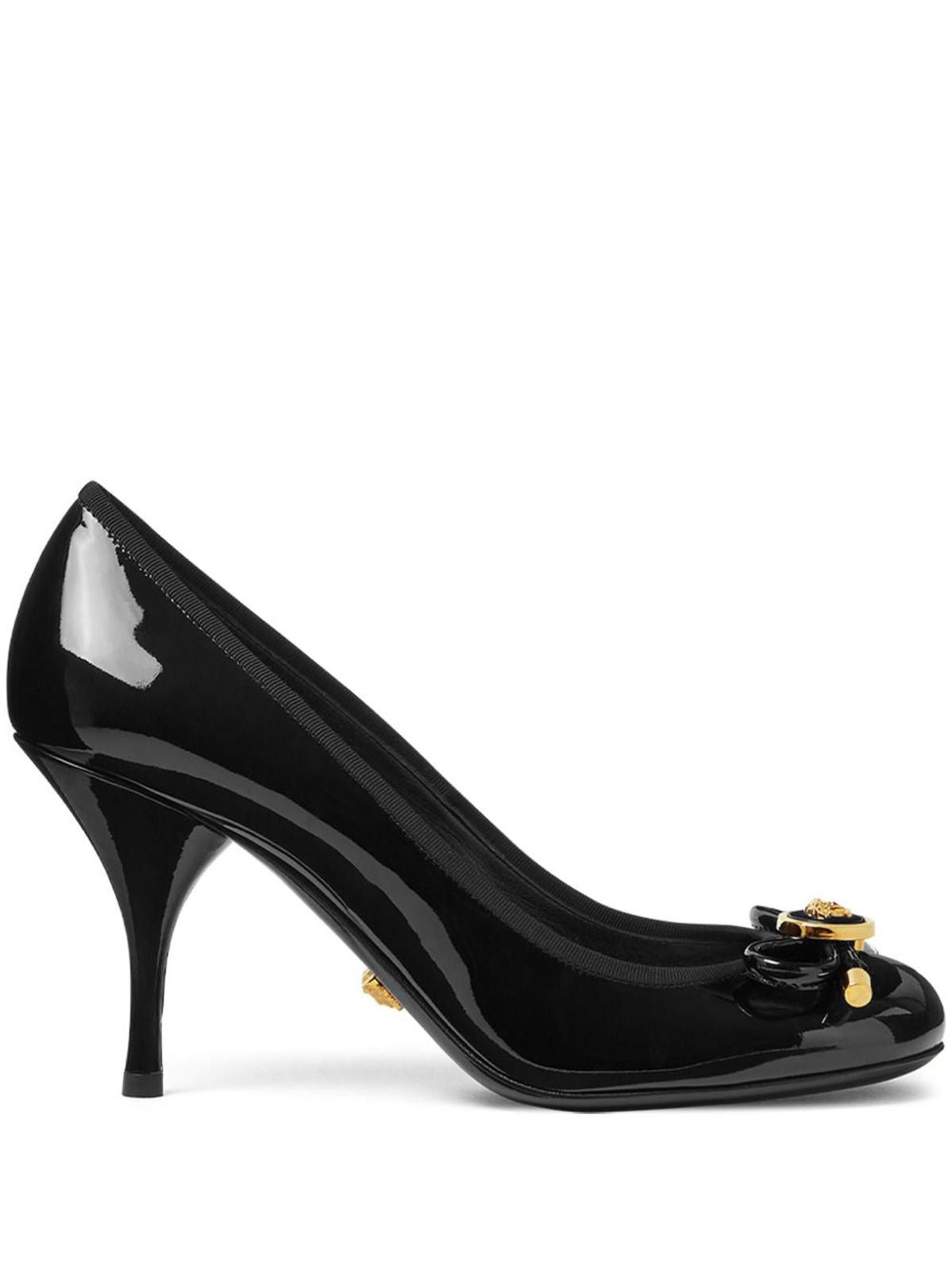 Versace Opera Bow Patent Pumps