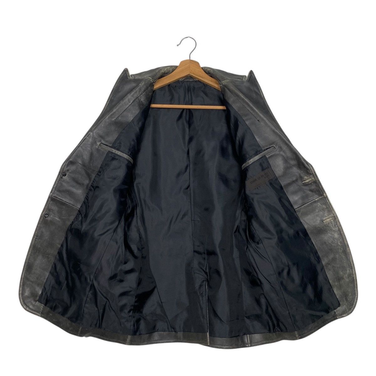 Comme Ca Ism × Japanese Brand × Leather Comme ca du mode patina leather jacket coat Size US M / EU 48-50 / 2 - 11 Thumbnail