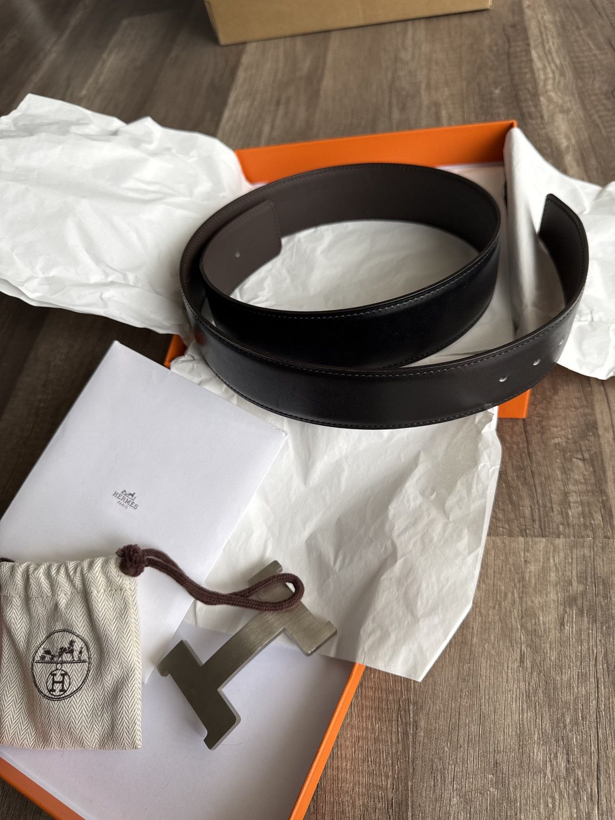 Hermes Hermes belt Size 32 - 5 Thumbnail