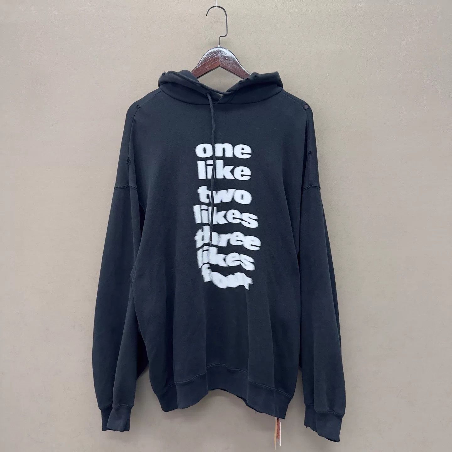 Balenciaga Balenciaga Phantom Blur Logo Hoodie 99 New Size S Size US S / EU 44-46 / 1 - 1 Thumbnail