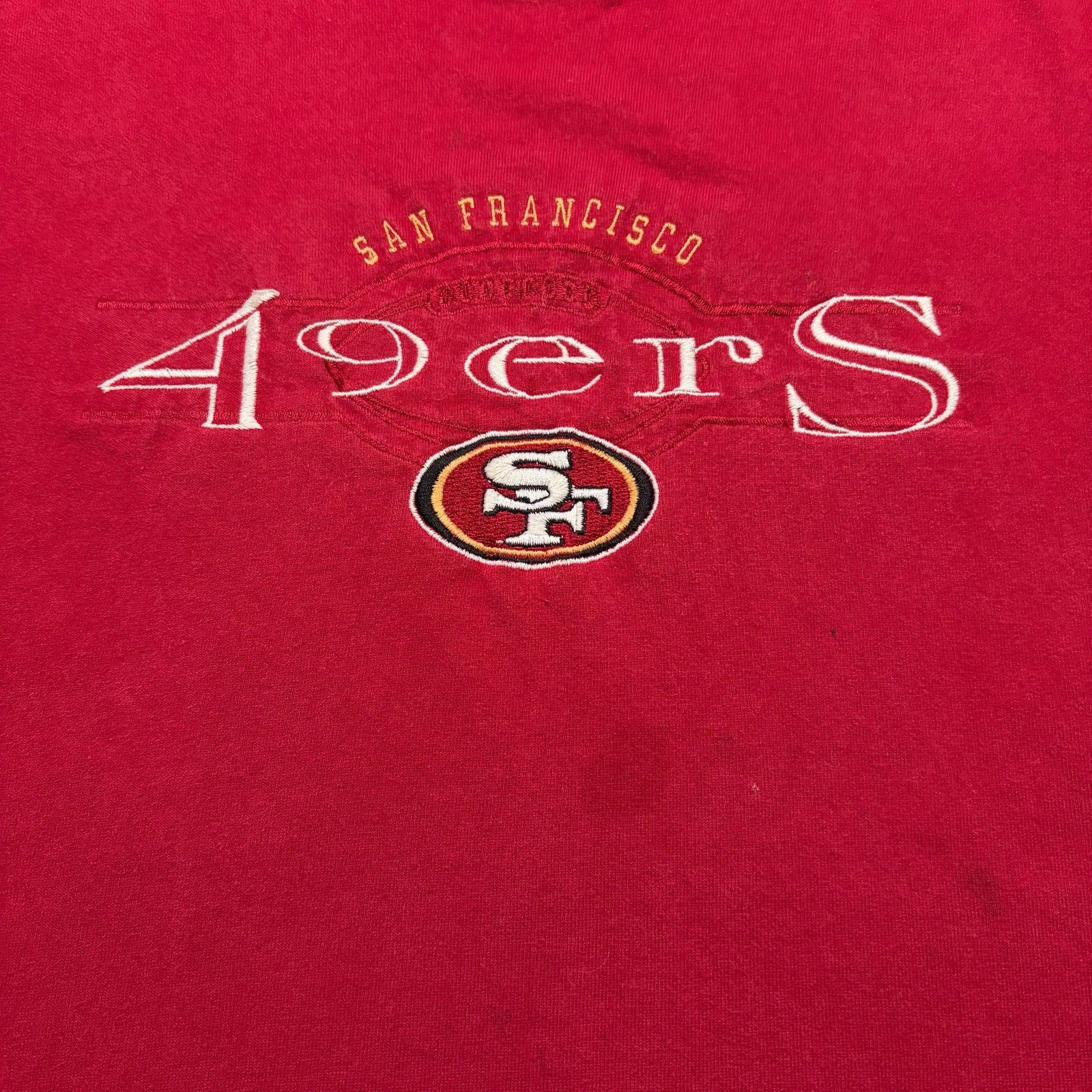 Pro Player Vintage San Francisco 49ers T-Shirt Pro Player Made USA Y2K Size US XL / EU 56 / 4 - 8 Thumbnail