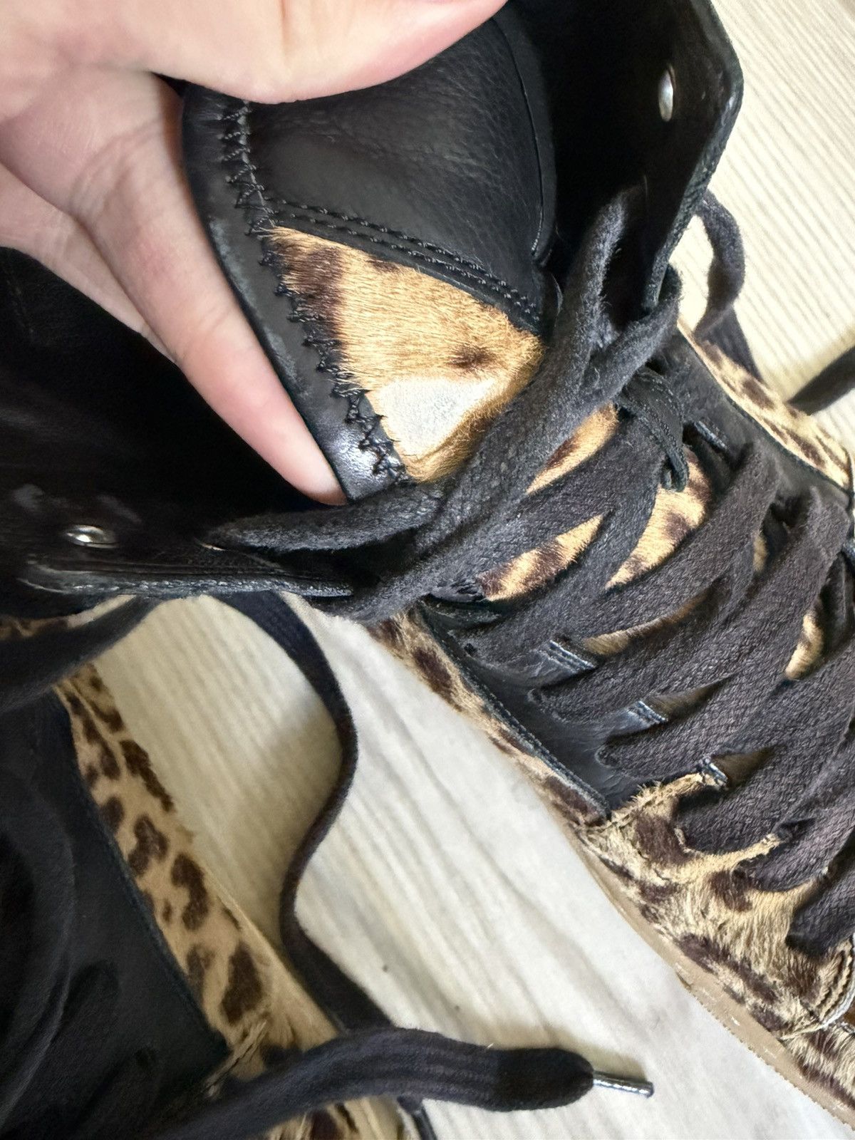 Yves Saint Laurent Saint Laurent ss2012 leopard sneakers Size US 9.5 / EU 42-43 - 11 Thumbnail