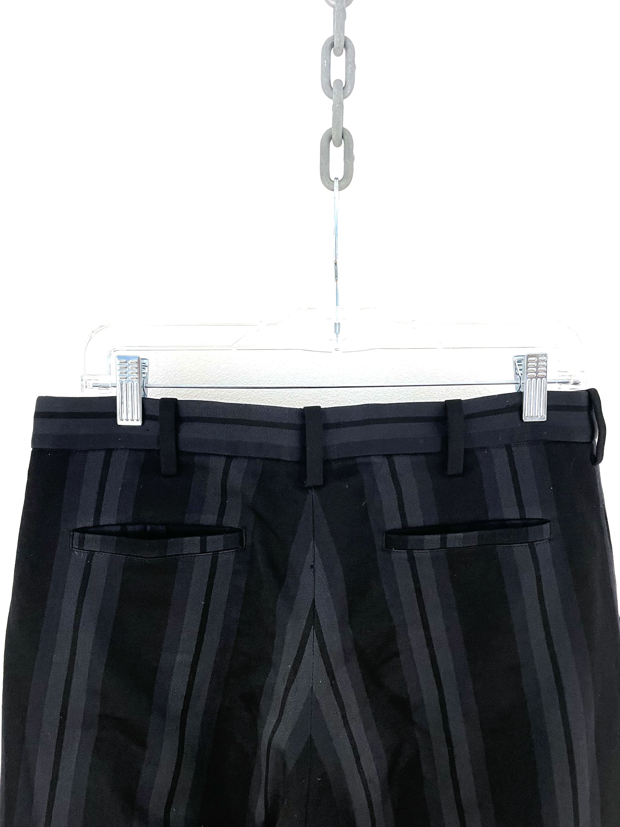 Undercover AW02 Witch's Cell Division Striped Pants Size US 32 / EU 48 - 8 Thumbnail