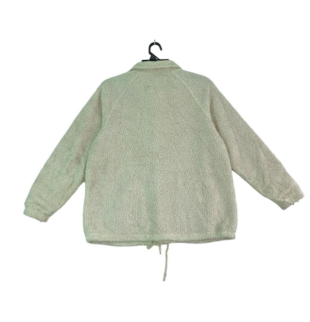 Beams Plus × Japanese Brand Vtg 90s BEAMS japan X Healthknit sherpa fleece coach jacket Size ONE SIZE - 4 Thumbnail