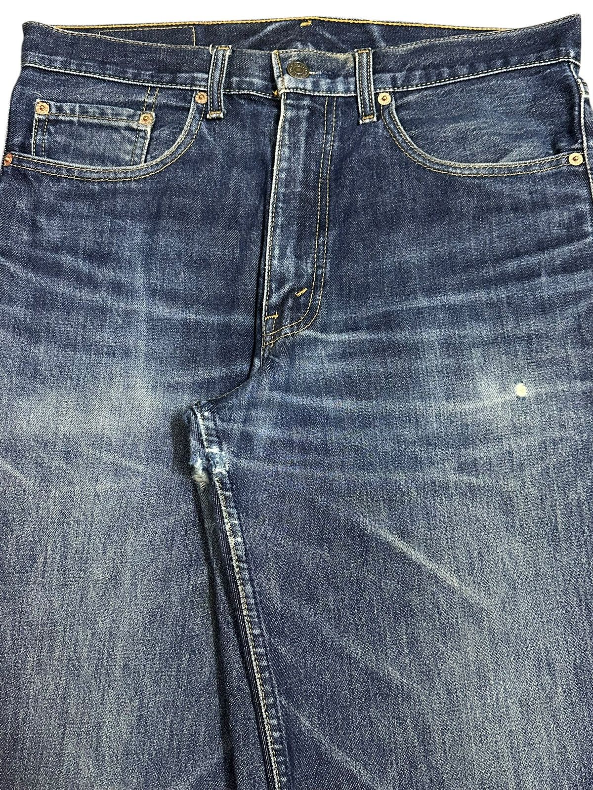 Levi's Vintage Levis 508 Blue Wash Style Baggy Jeans Size US 32 / EU 48 - 4 Thumbnail