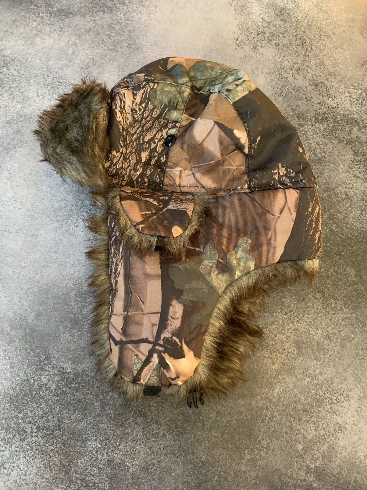 Vintage REALTREE Y2k Ushanka Hat Cap Outdoor Life Vintage 90s Size ONE SIZE - 4 Thumbnail