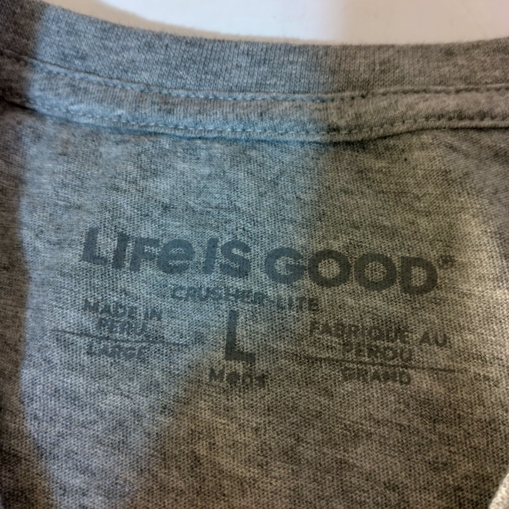 Life is Good VINTAGE Life is Good Shirt Men L Are You Ready For Some Football Tailgate Cornhole USA Gray Size US L / EU 52-54 / 3 - 6 Thumbnail