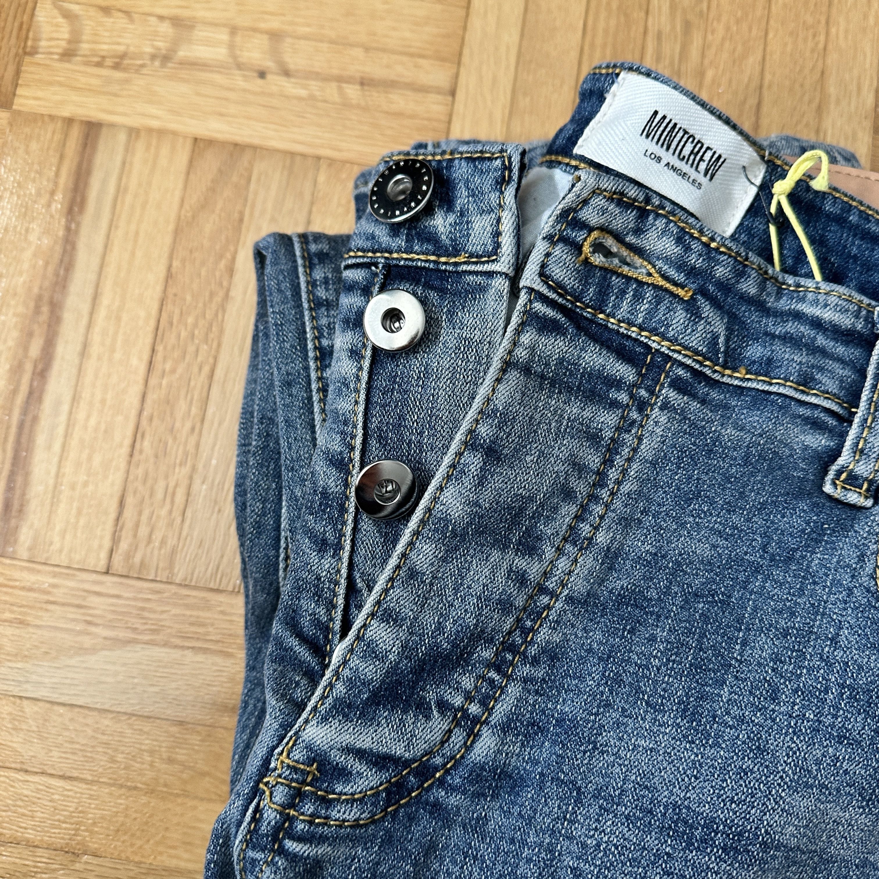 Mintcrew MintCrew Patch Repair Denim Indigo Size 34 Brand New Size US 34 / EU 50 - 8 Thumbnail