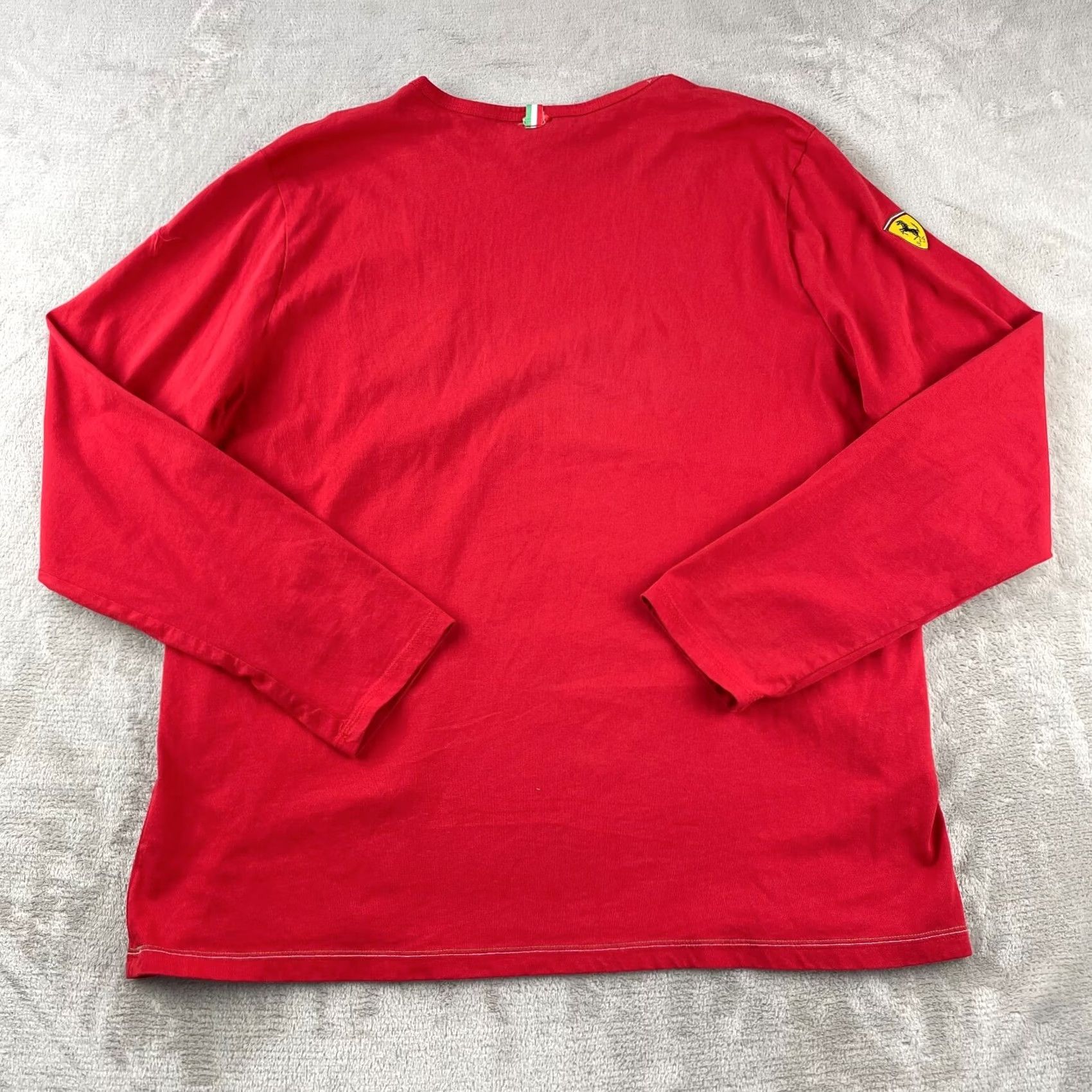Puma Puma X Scuderia Ferrari T Shirt Men 2XL Rosso Corsa Big Shield Long Sleeve NWOT Size US XXL / EU 58 / 5 - 5 Thumbnail