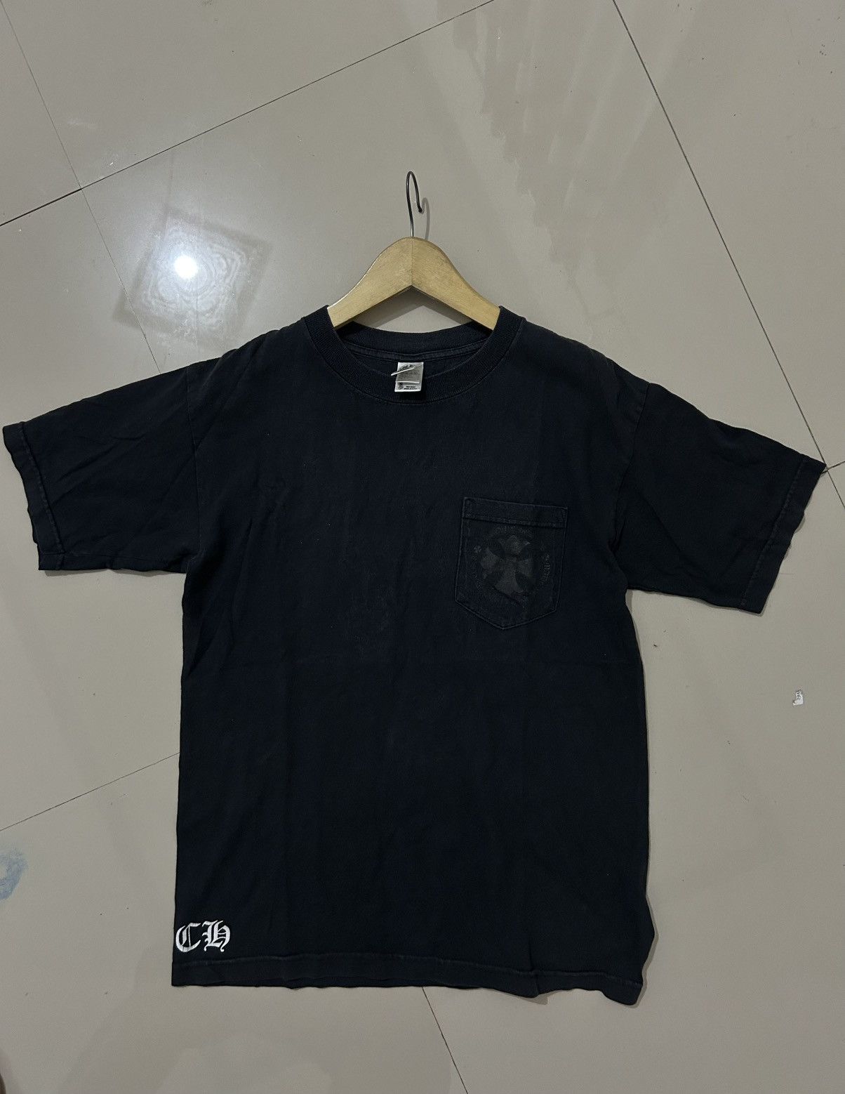 Chrome Hearts Chrome Hearts Tonal Plus Hollywood Logo Tshirt Black Size US M / EU 48-50 / 2 - 5 Thumbnail