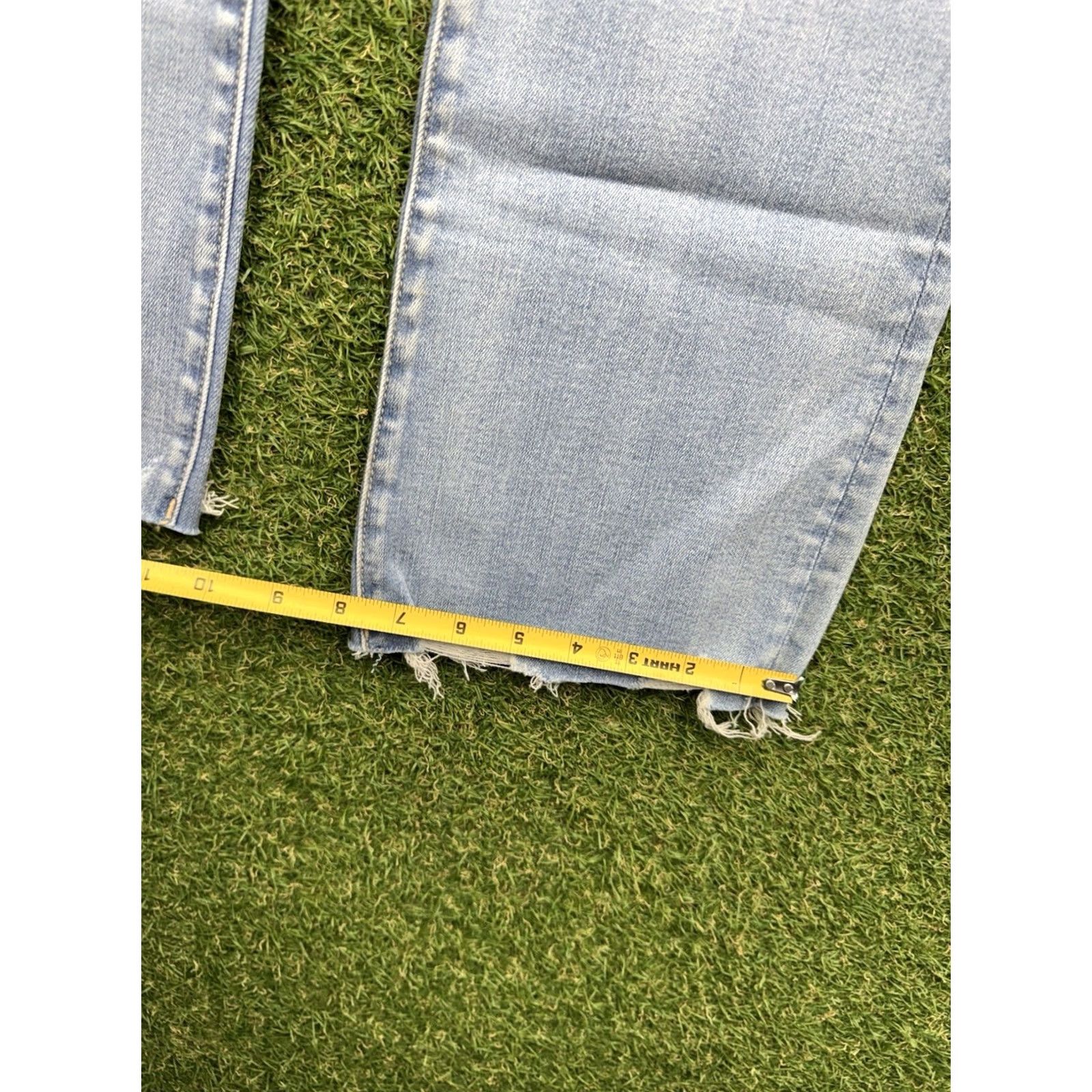 American Eagle Outfitters American Eagle Outfitters Jeans Womens 4 Next Level Low-Rise Bootcut Light Wash Denim Blue 27in inseam Regular Size 27" / US 4 / IT 40 - 4 Thumbnail