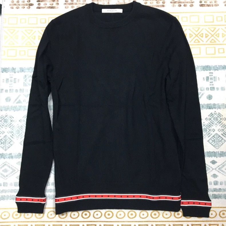 Givenchy Givenchy Black long-sleeve sweater, thermal underwear Size US XL / EU 56 / 4 - 1 Thumbnail