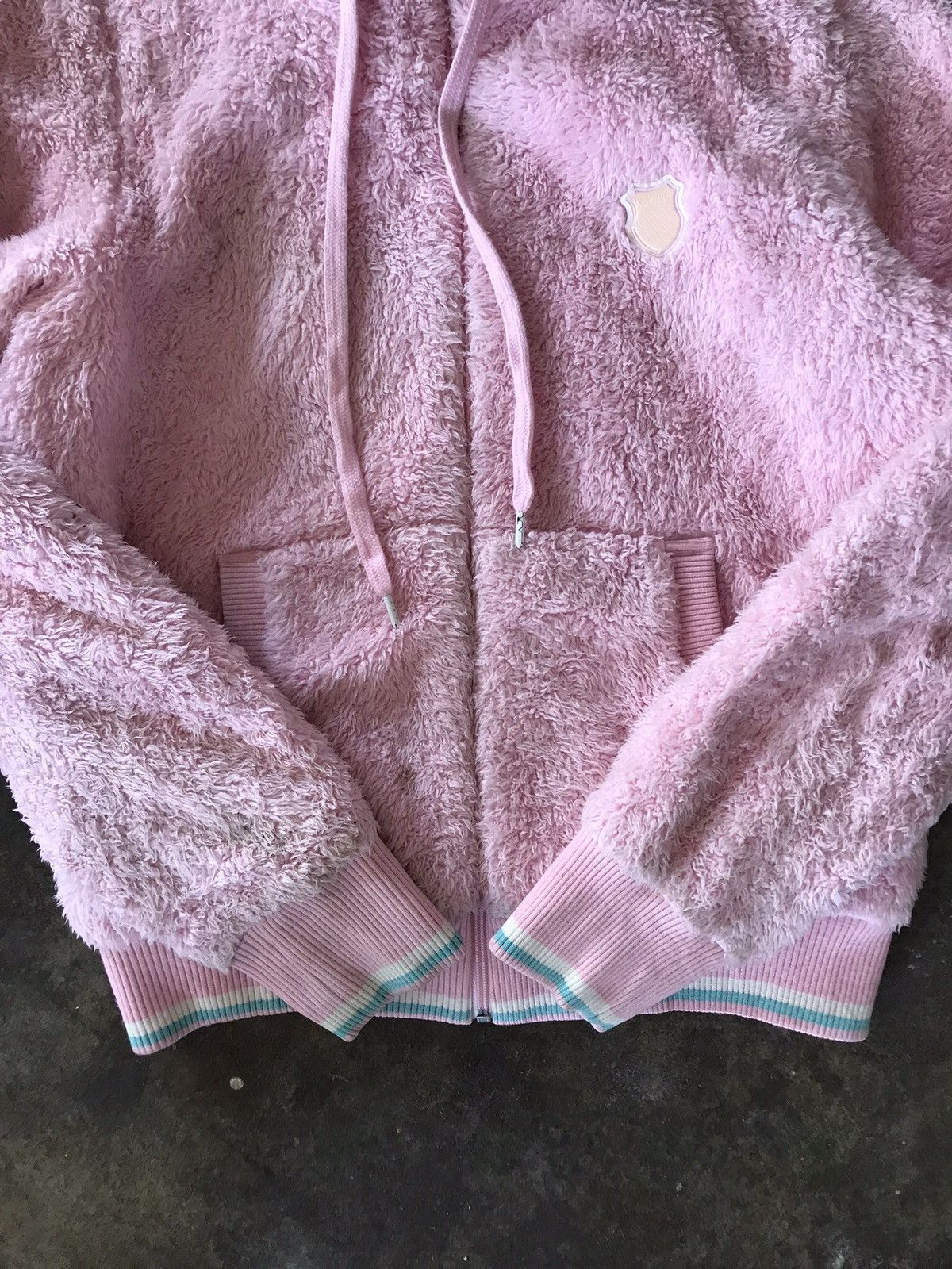 K-Swiss × Vintage K-Swiss Deep Pile Fleece Spellout Jacket Unisex🔥 Size M / US 6-8 / IT 42-44 - 11 Thumbnail