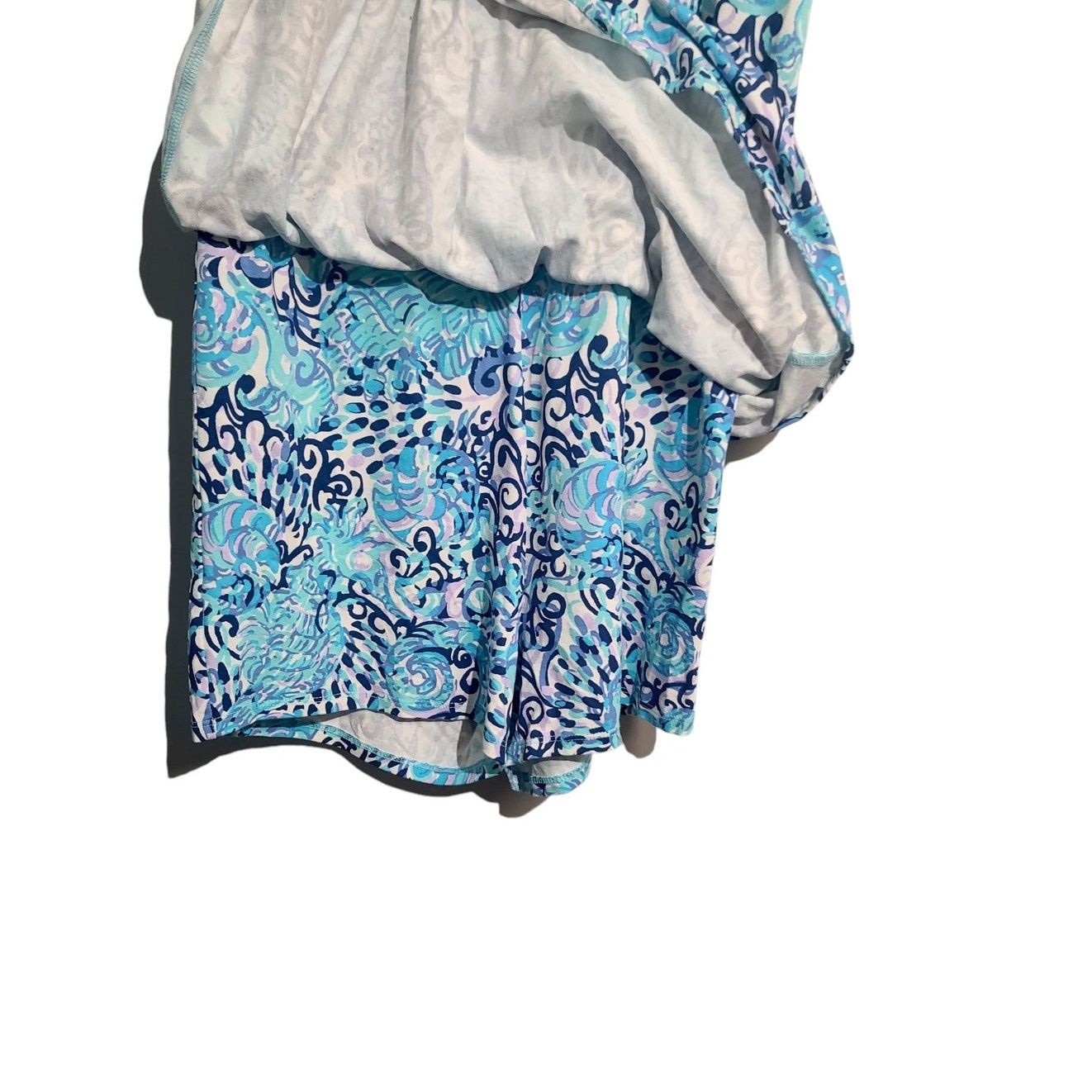 Lilly Pulitzer Lilly Pulitzer Alessa Romper Ruffle Neckline Sleeveless Dres Size 30" / US 8 / IT 44 - 4 Thumbnail