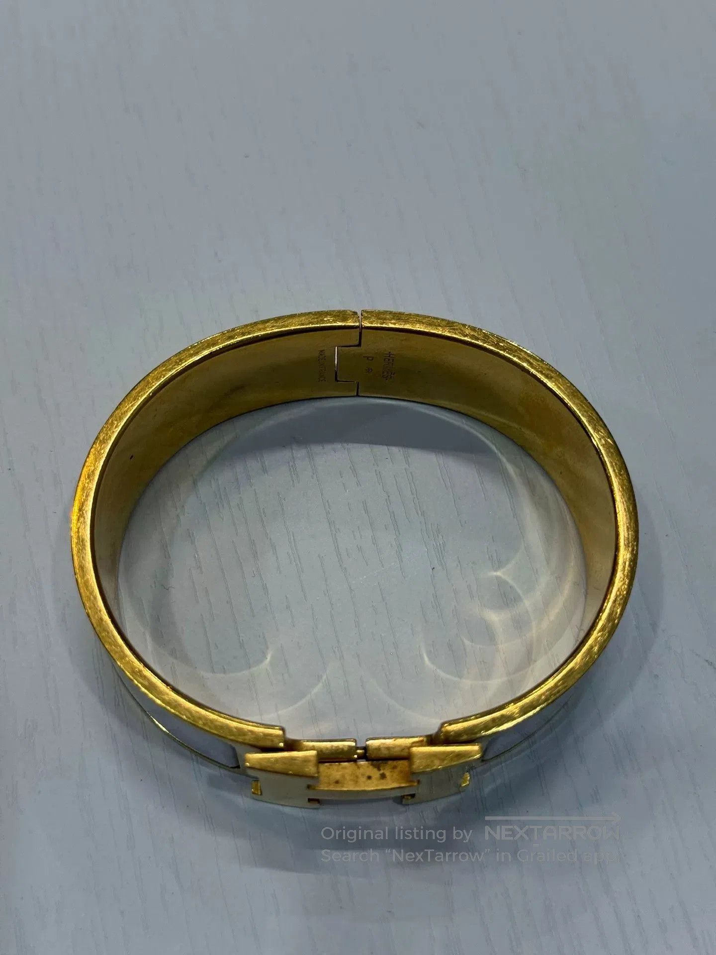 Hermes Hermes Clic H Wide Bracelet. Size ONE SIZE - 2 Thumbnail