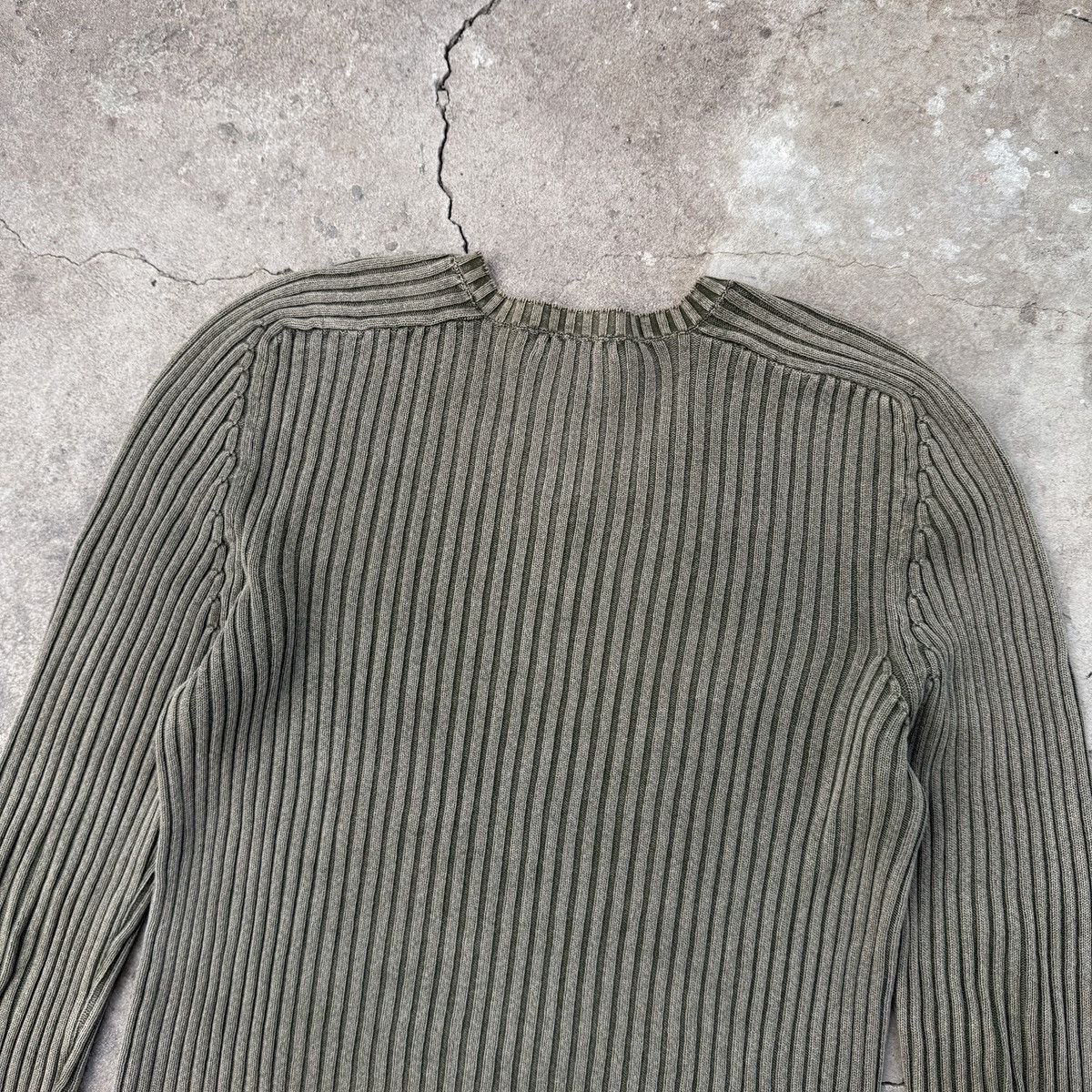 20471120 × Seditionaries × Vintage Vintage Y2K Devred Japanese Stripe V-neck Sweater Size US M / EU 48-50 / 2 - 5 Thumbnail