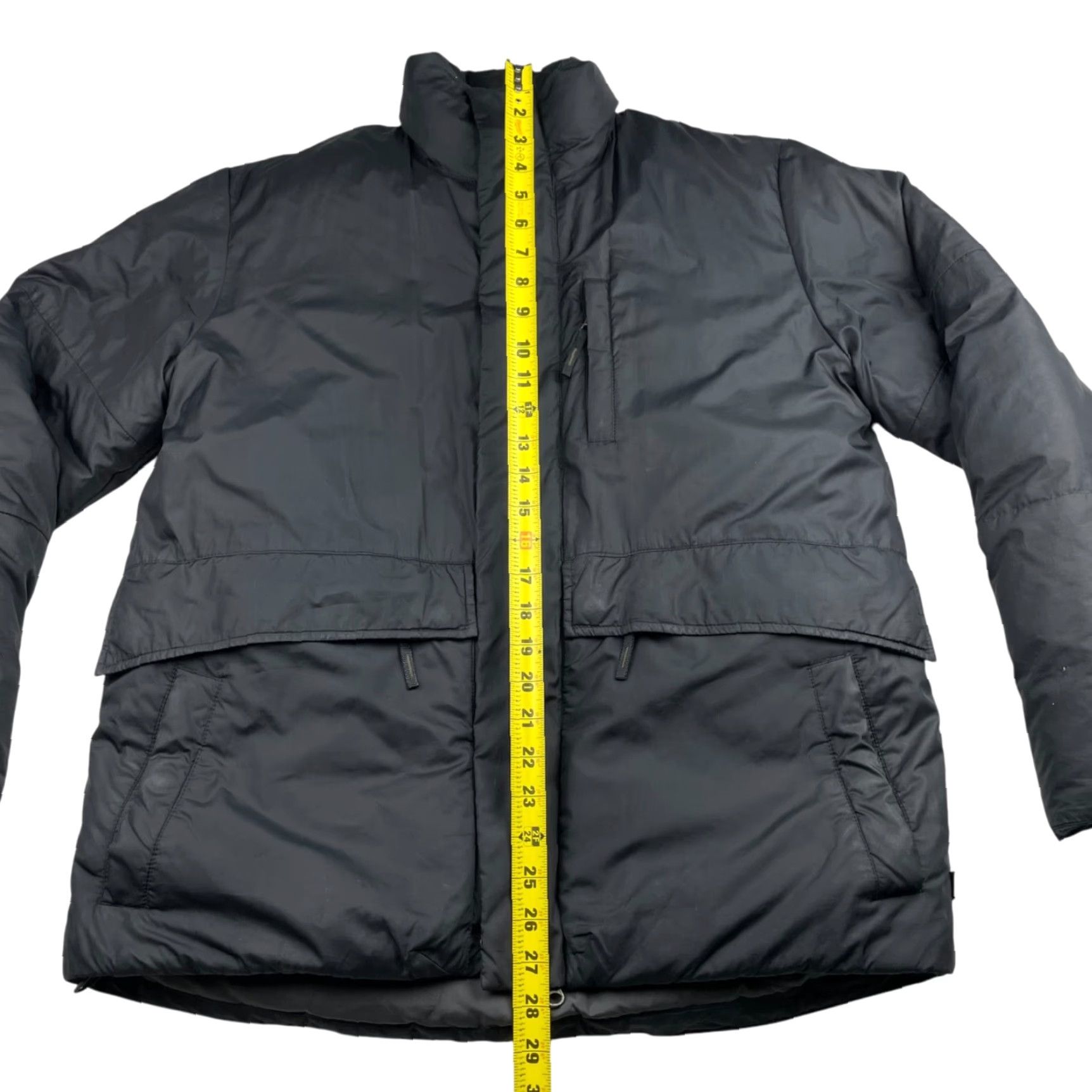 Banana Republic Banana Republic Men’s Parka Jacket Full Zip Down Insulated Puffer Black Medium Jacket, Regular Fit, Polyester Lined, Coat Casual Size US M / EU 48-50 / 2 - 5 Thumbnail