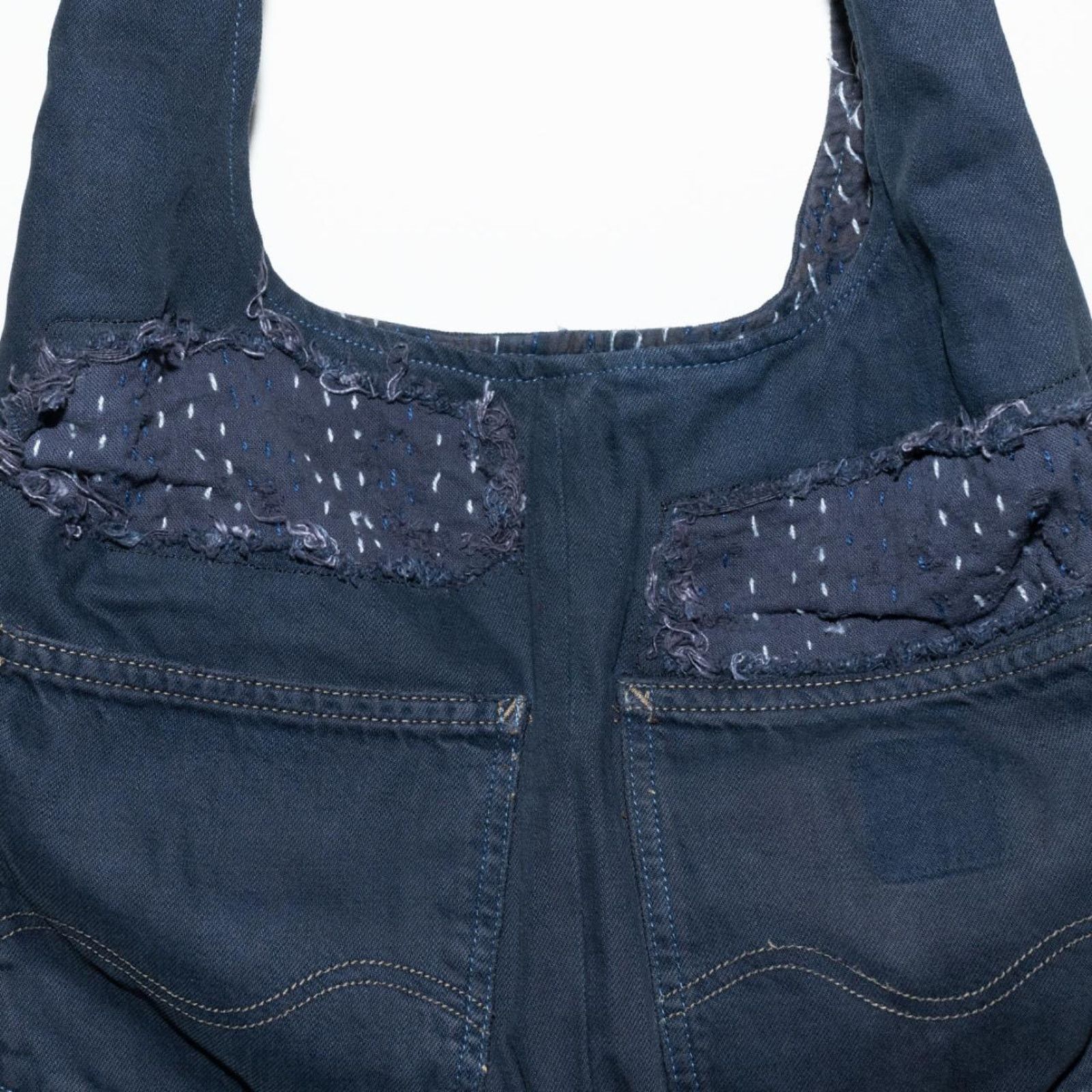 Carhartt Upcycled denim carhartt hobo bag / shoulder bag Size ONE SIZE - 4 Thumbnail