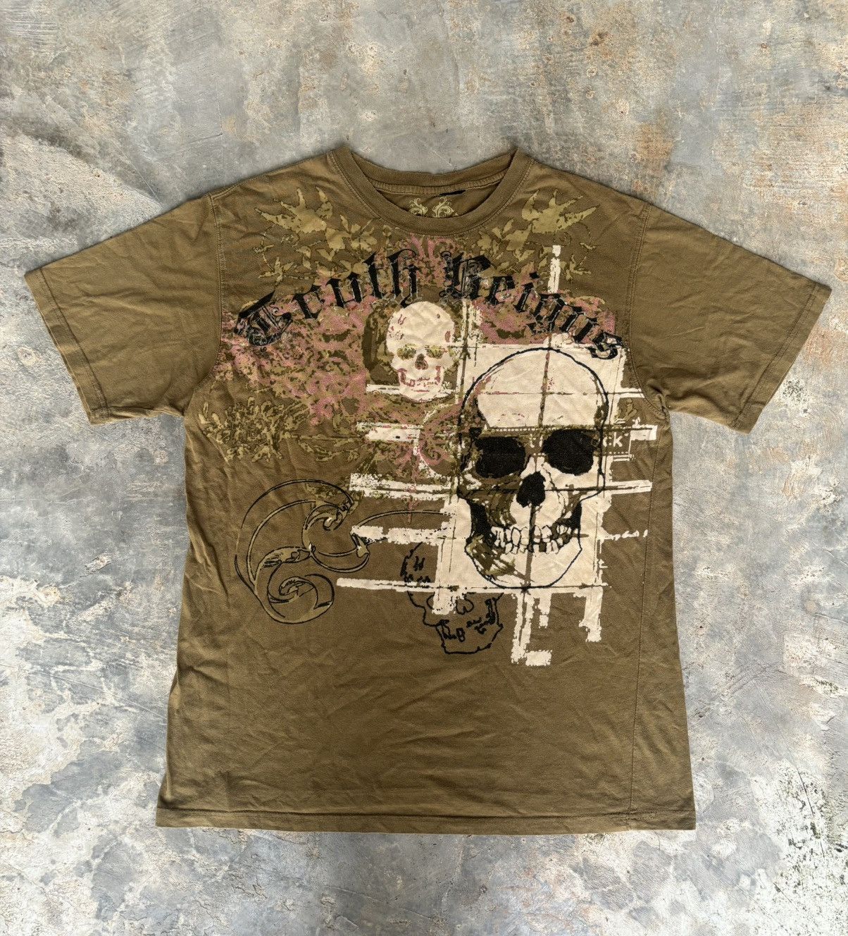 Hysteric Glamour Y2k Skull Poem Ifsixwasnine Punk Style Tshirt Size US XL / EU 56 / 4 - 1 Thumbnail