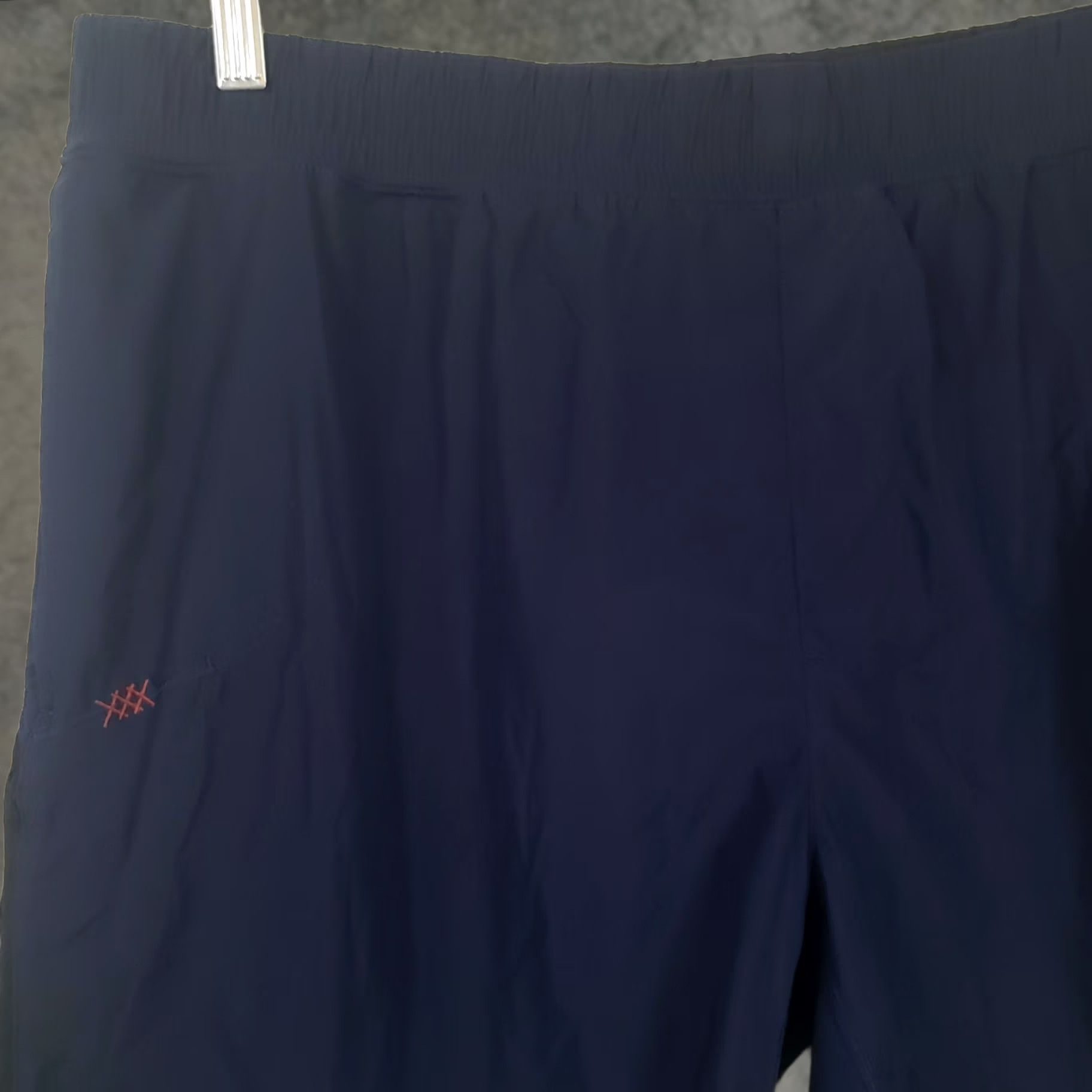 Rhone Rhone Athletic Running Shorts Men's 2XL Blue Drawstring Pockets 9in Inseam Stretch New Size US 39 - 1 Thumbnail