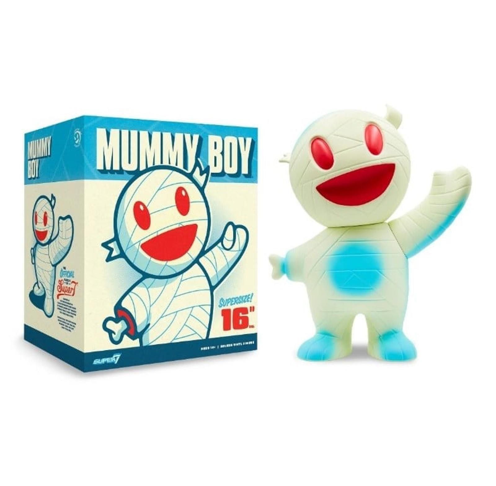 Superdry Super7 SuperSize Mummy Boy Super White/Blue Glow In the Dark Size ONE SIZE - 2 Thumbnail