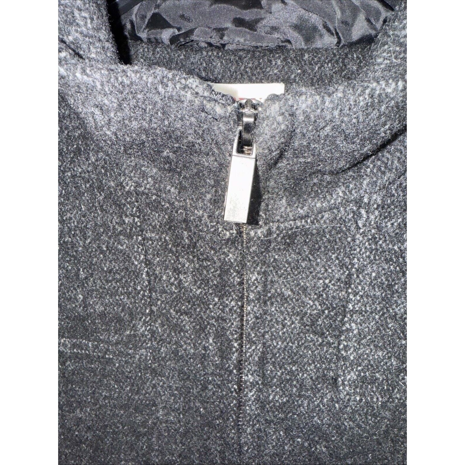 & Other Stories Camaieu Womens Parka Jacket Coat Size 8 Gray Faux Fur Hood Size M / US 6-8 / IT 42-44 - 10 Thumbnail