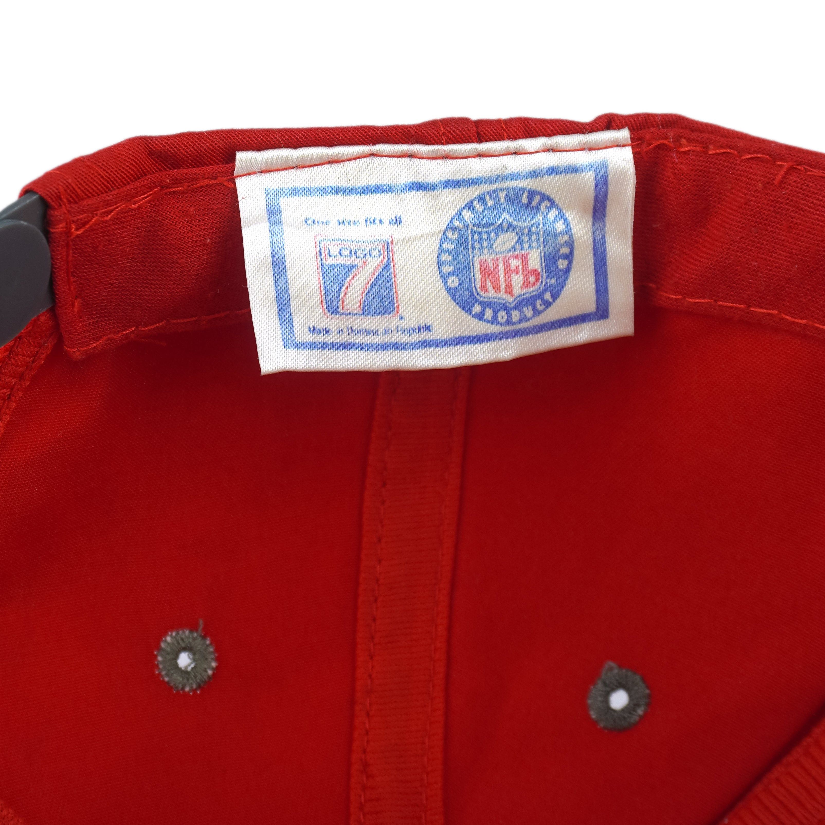 Logo 7 NFL - Tampa Bay Buccaneers Snapback Hat 1990s Size ONE SIZE - 6 Thumbnail