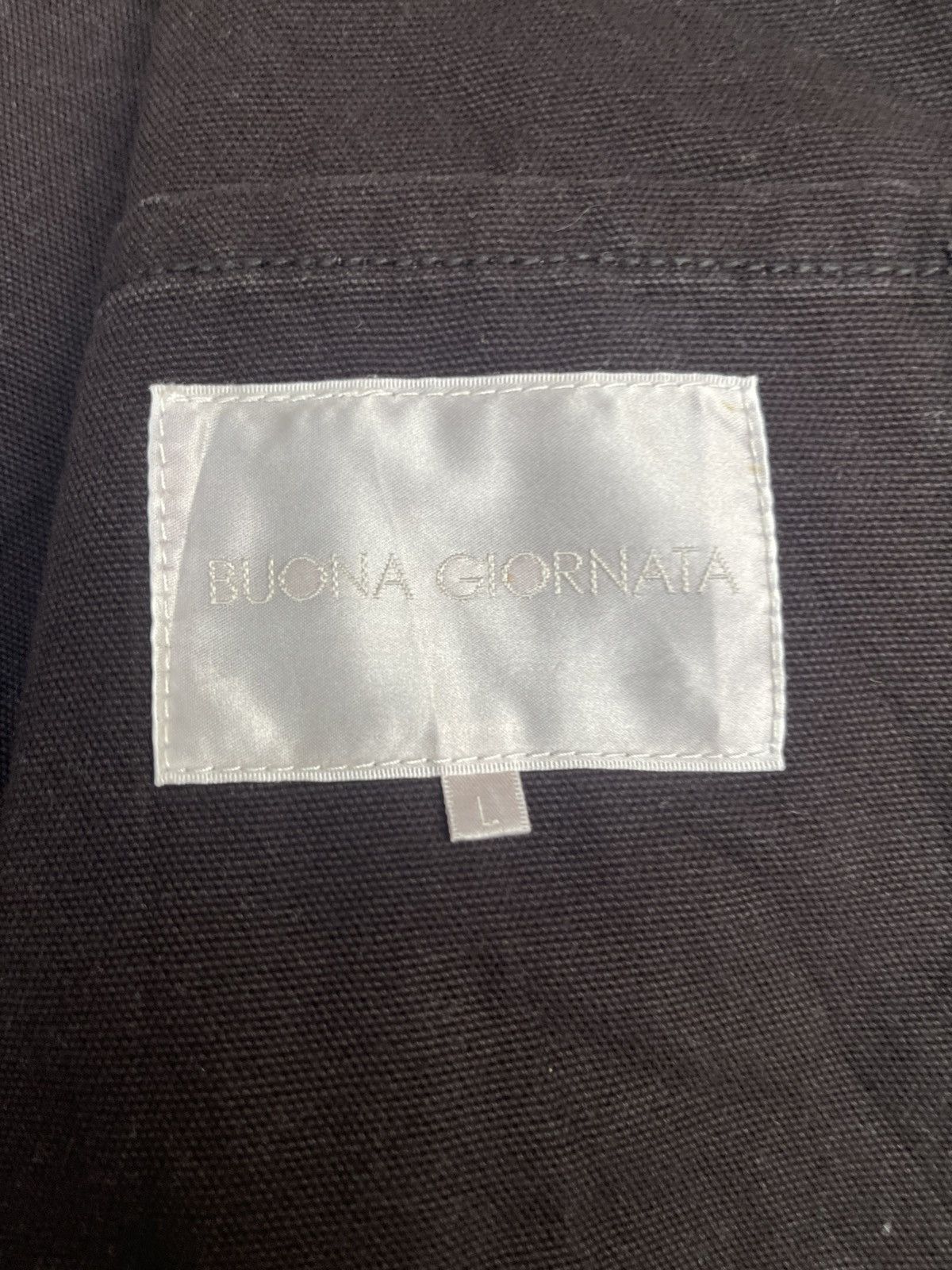 Japanese Brand Vintage BUONA GIORNATA Jacket Union Rivet Detail Size US L / EU 52-54 / 3 - 3 Thumbnail