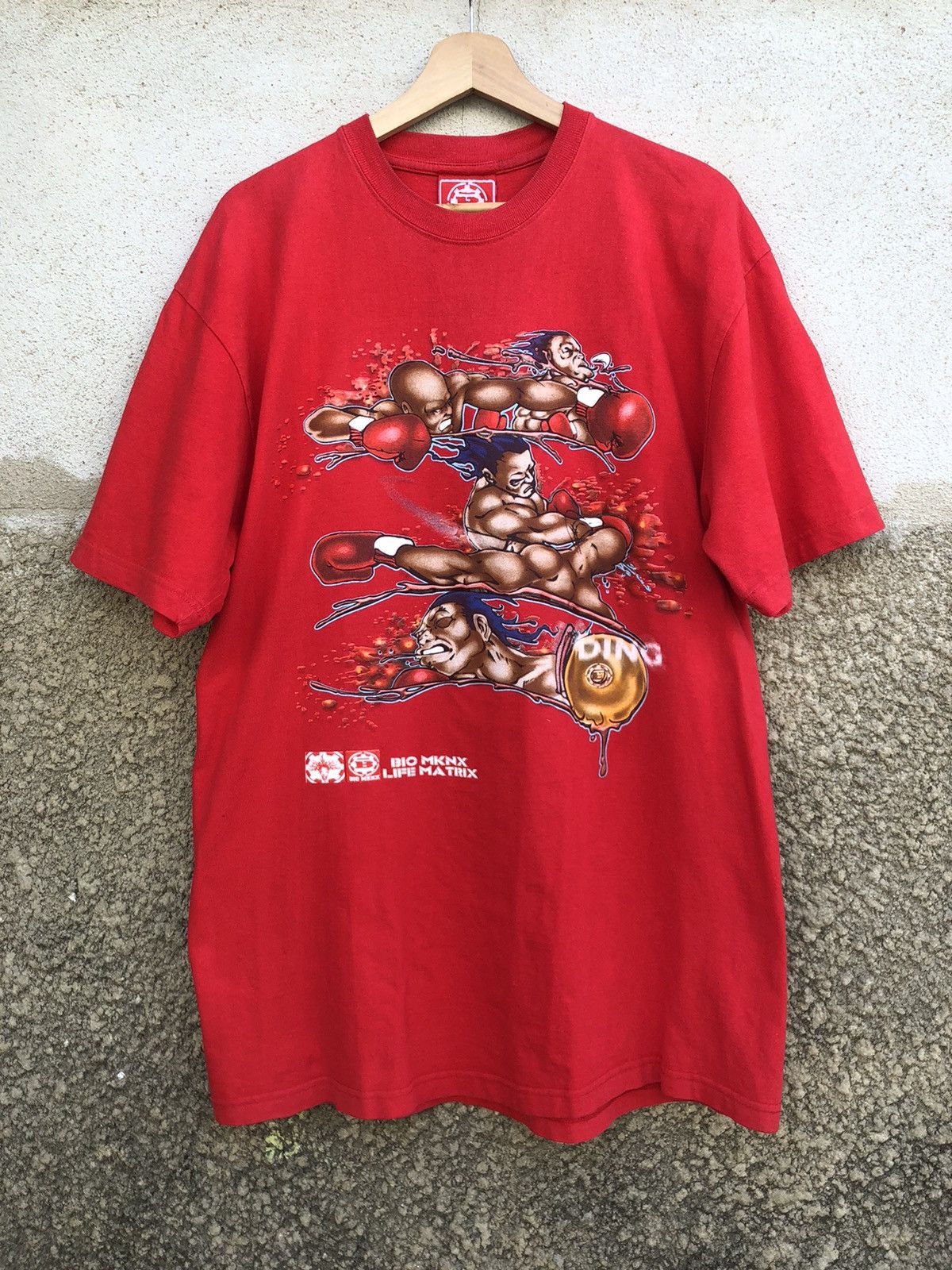 The Game × Vintage Vintage Boxing Bio MKNX Game Tshirt Size US L / EU 52-54 / 3 - 1 Thumbnail