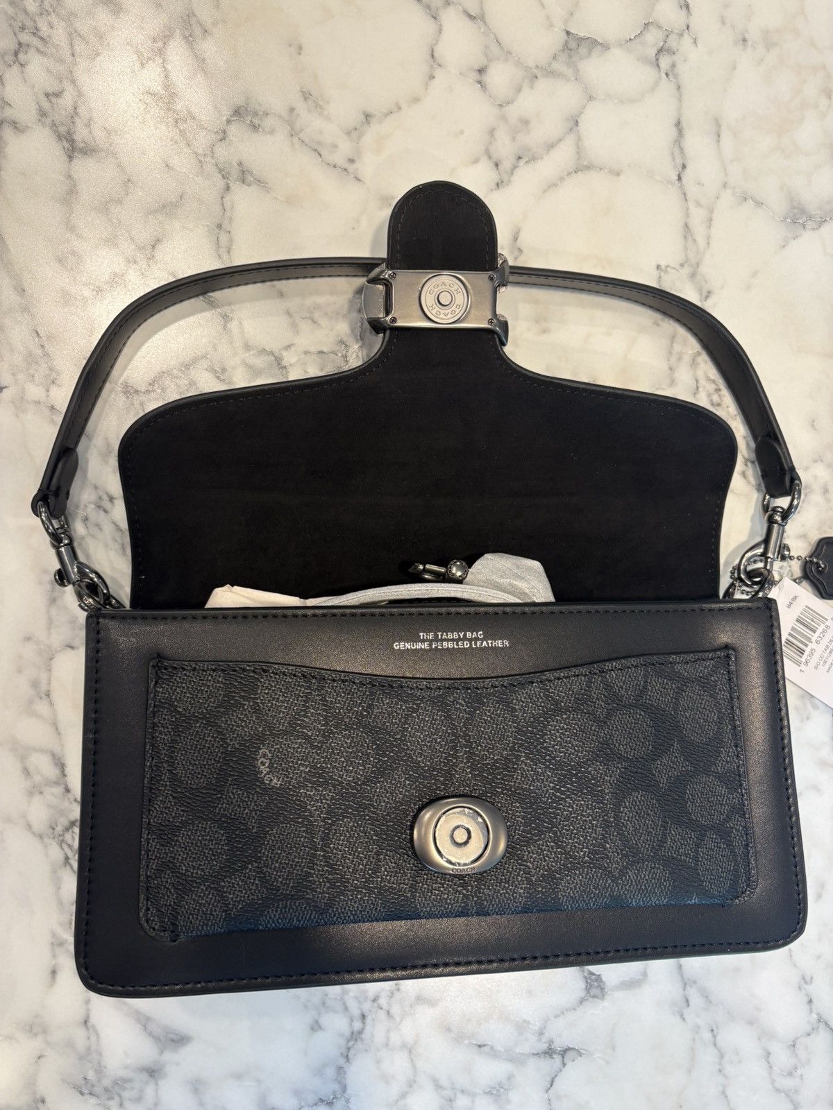 Coach Coach black leather tabby crossbody bag Size ONE SIZE - 2 Thumbnail