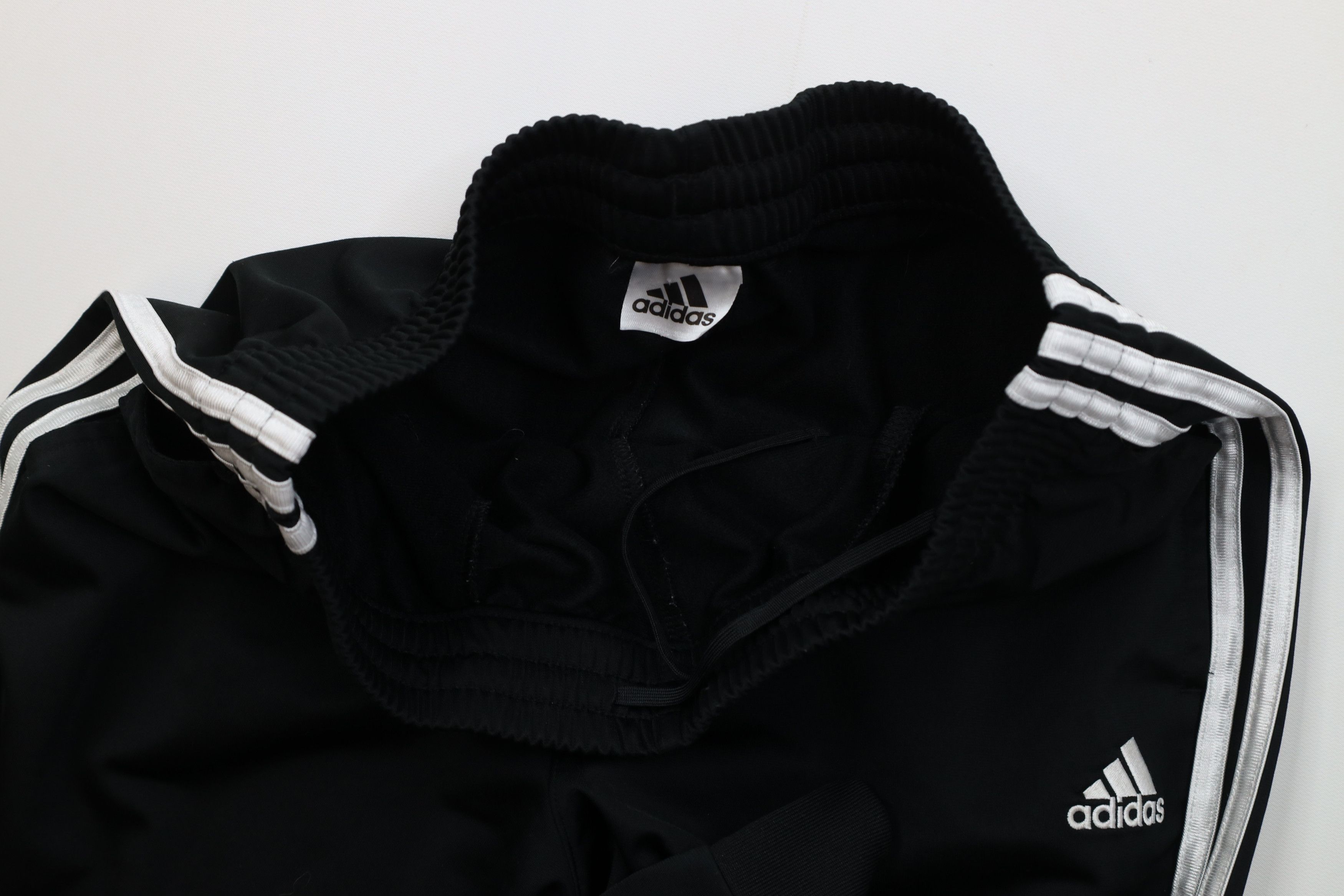 Adidas Vintage Y2K Adidas Striped Joggers Jogger Pants Black Size US 32 / EU 48 - 8 Thumbnail