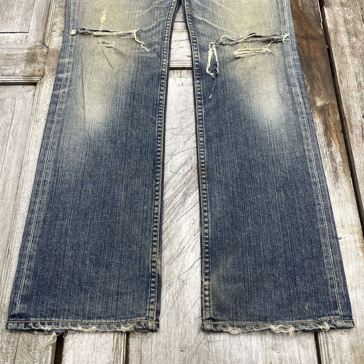 Levi's Vintage Levis 507 Distressed Jeans wc 369 Size US 32 / EU 48 - 5 Thumbnail