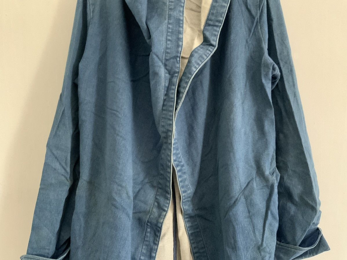 Denime Cecil Mcbee Indigo Denim Cardigan Size US M / EU 48-50 / 2 - 5 Thumbnail