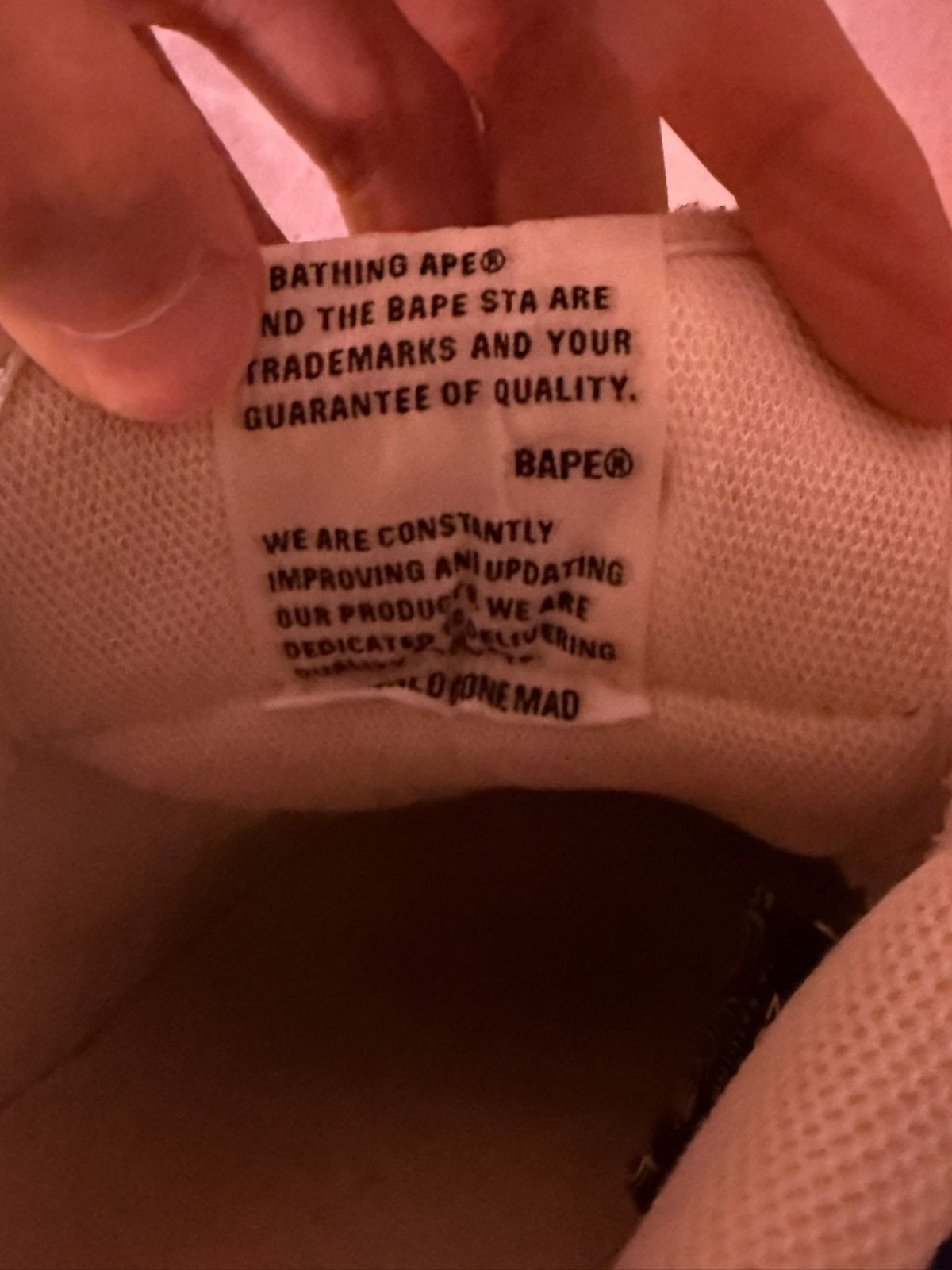 Bape ABC Camo 20th Anniversary Bapesta Size US 10 / EU 43 - 10 Thumbnail