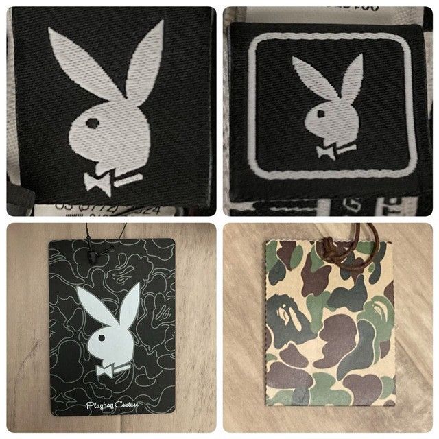 Bape BAPE × PLAYBOY LOGO Snapback Cap a bathing ape Hat Size ONE SIZE - 9 Thumbnail